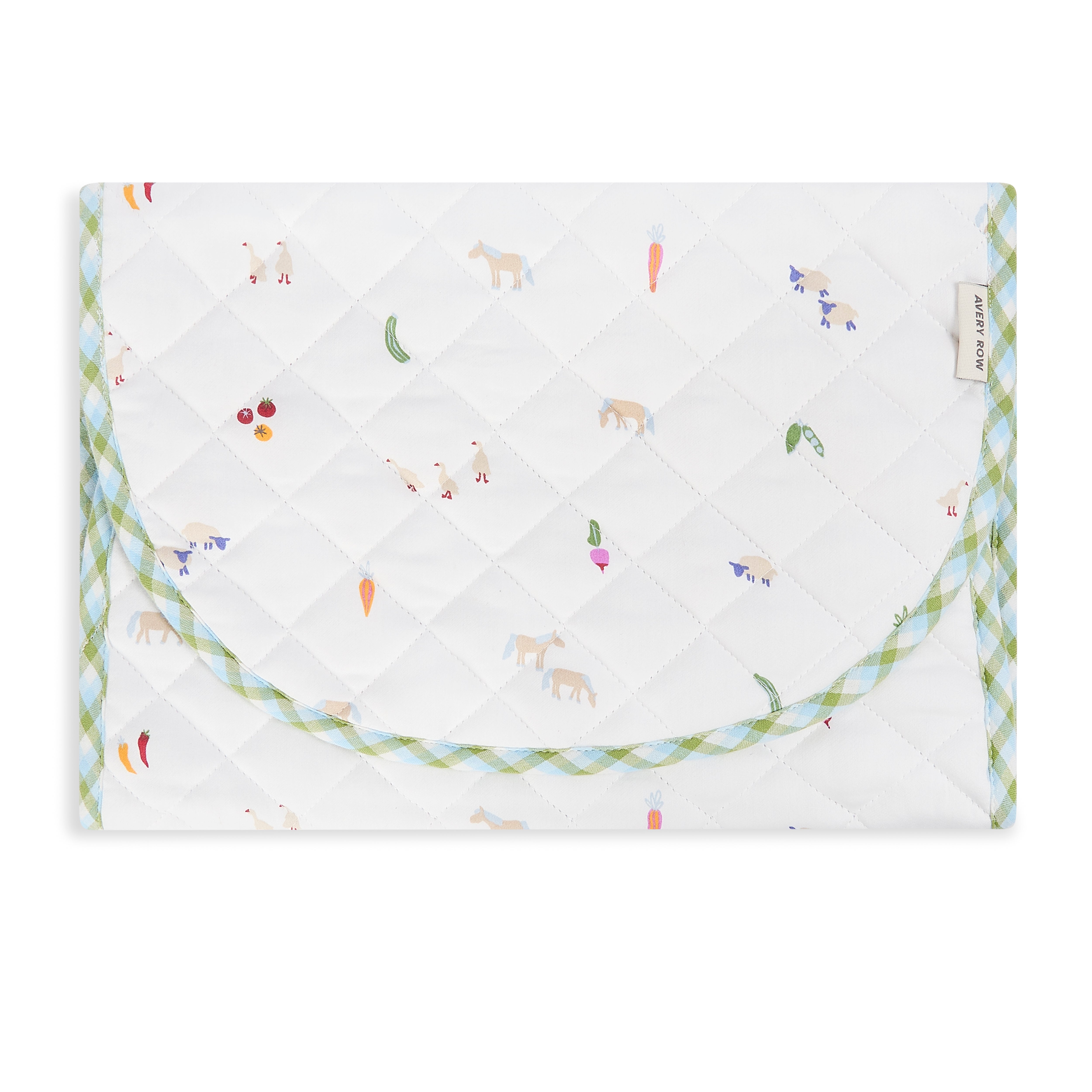 Changing Basket Cotton Liner - Little Farm