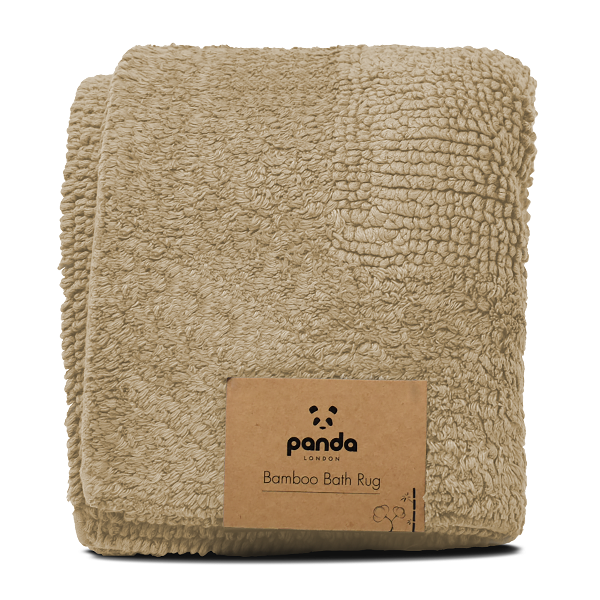 Panda Bamboo Bath Rug