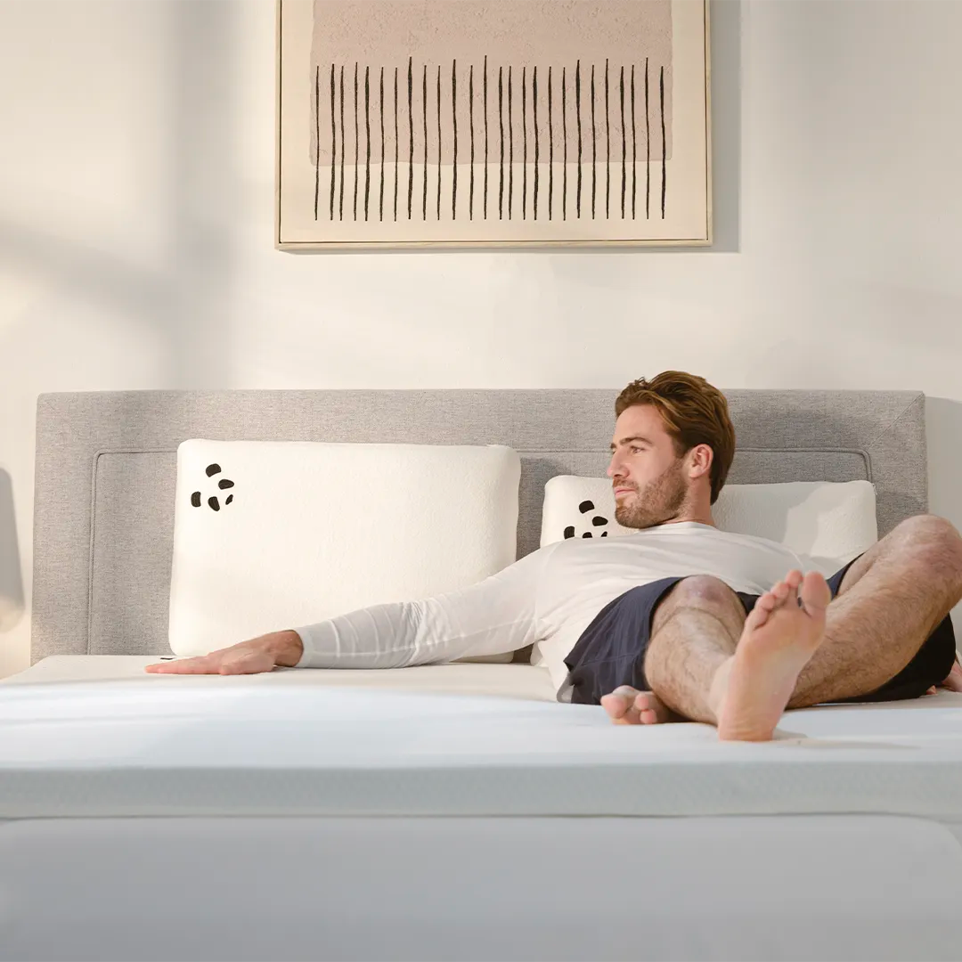 Panda Memory Foam Bamboo Mattress Topper