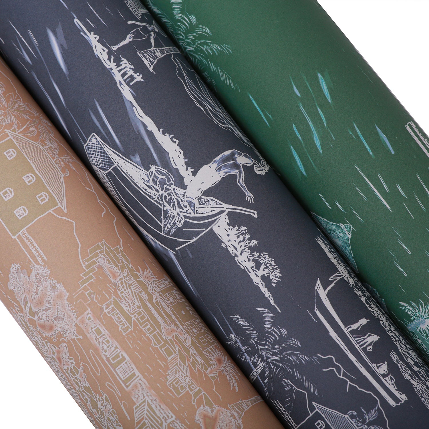 Banana Island | Sand Beige Wallpaper