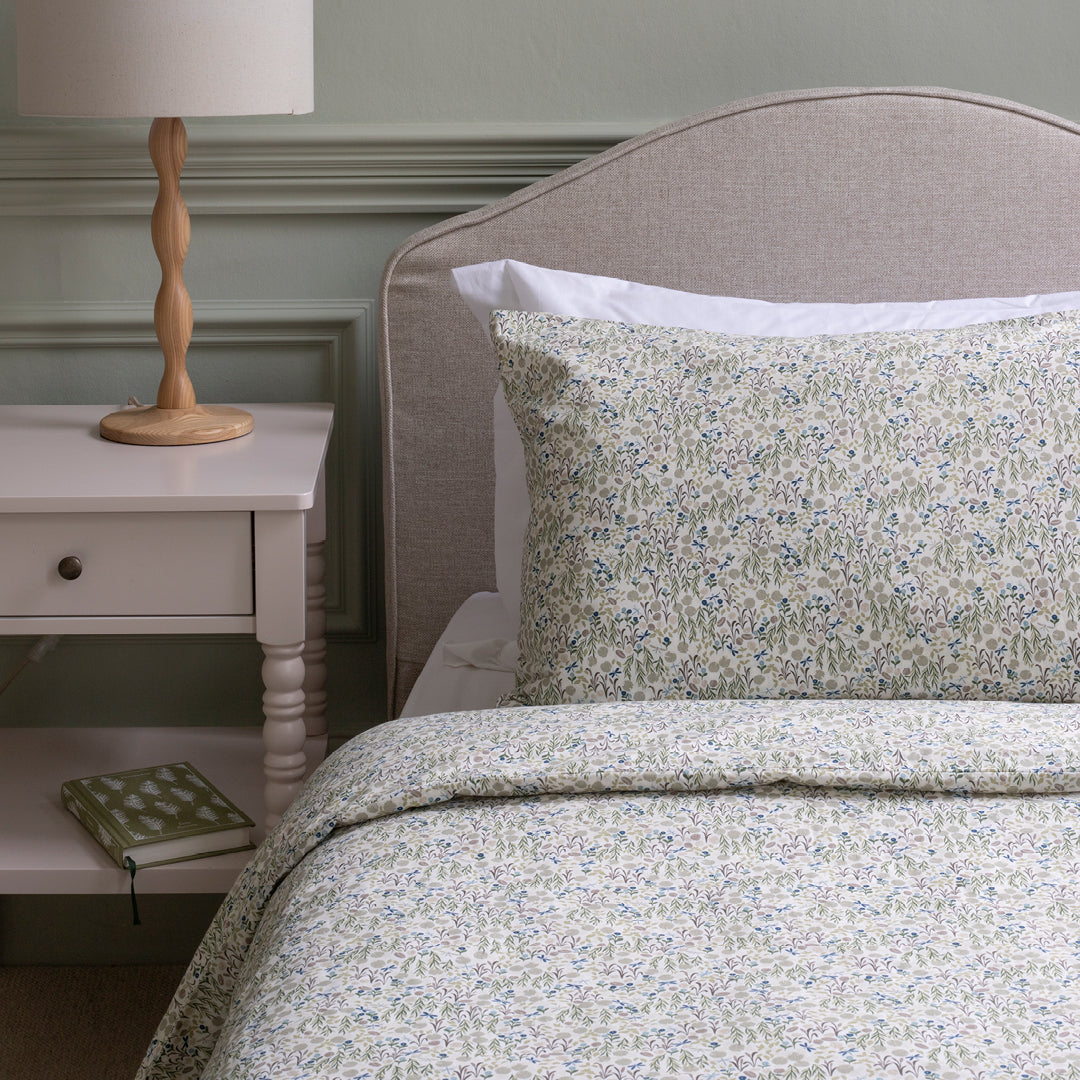 Organic Cotton Single Bedding Set - Riverbank