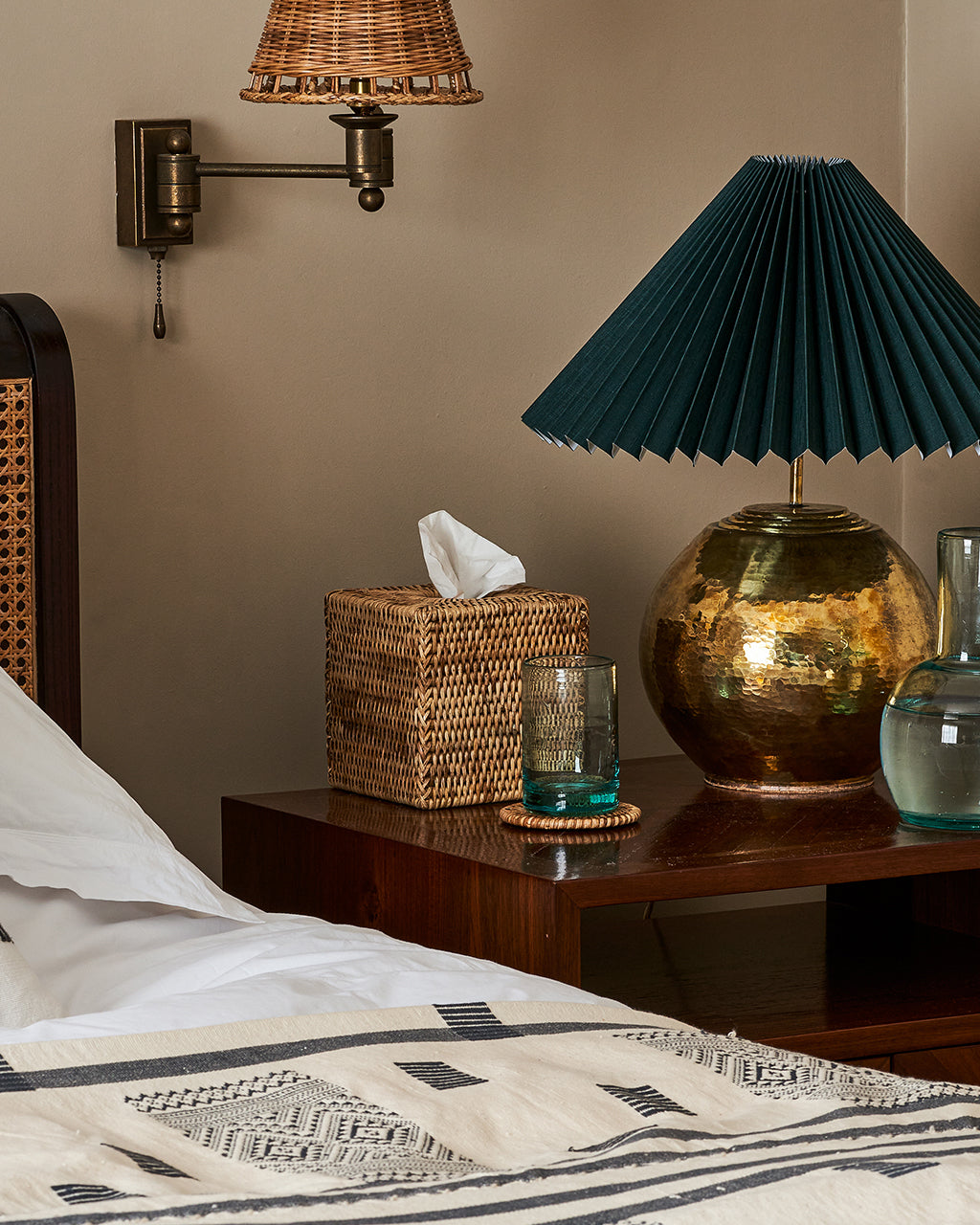 Heho Rattan Tissue Box Cover