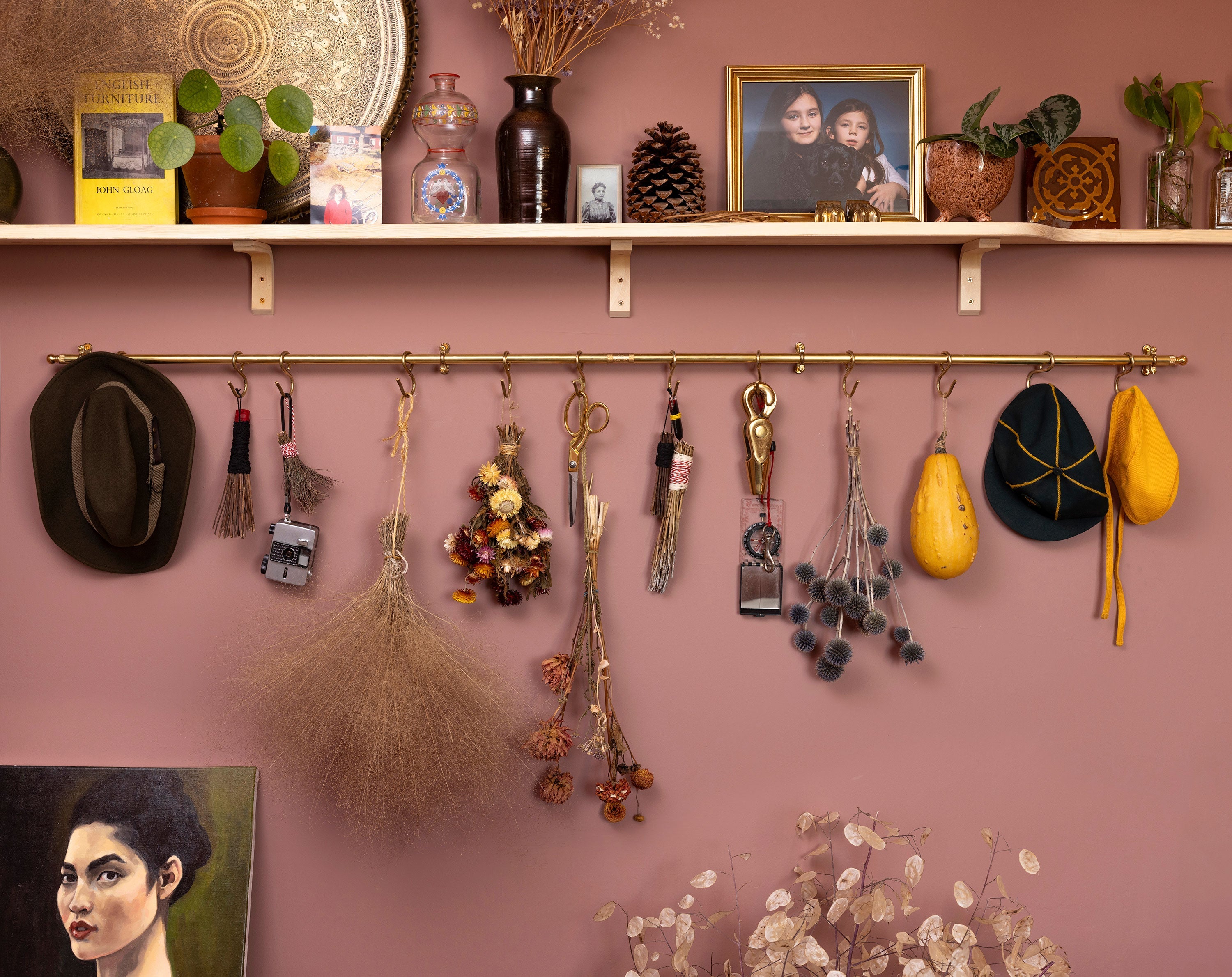 The Brass 160cm Hanging Rail