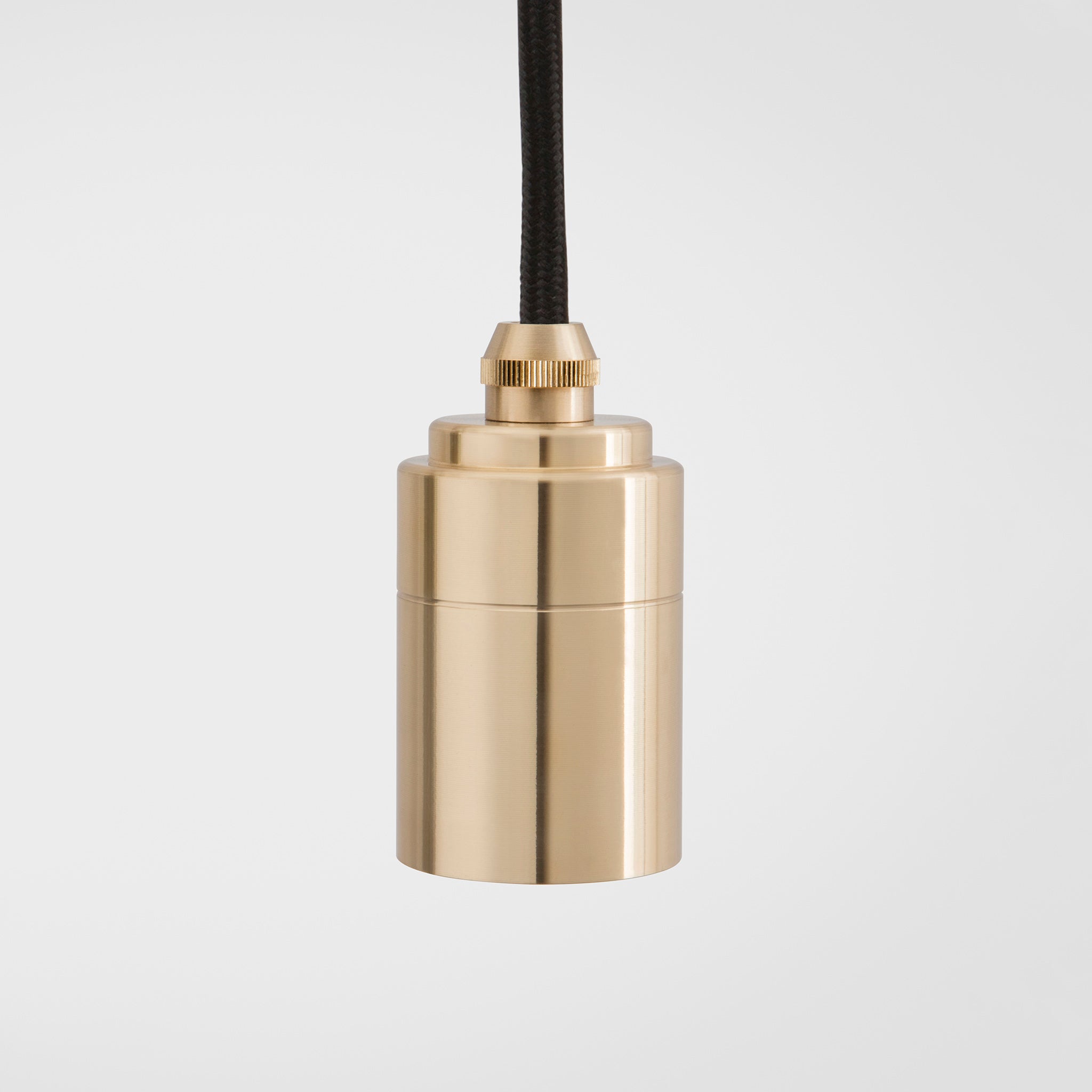 Oval Dim-to-Warm Pendant Light in Brass
