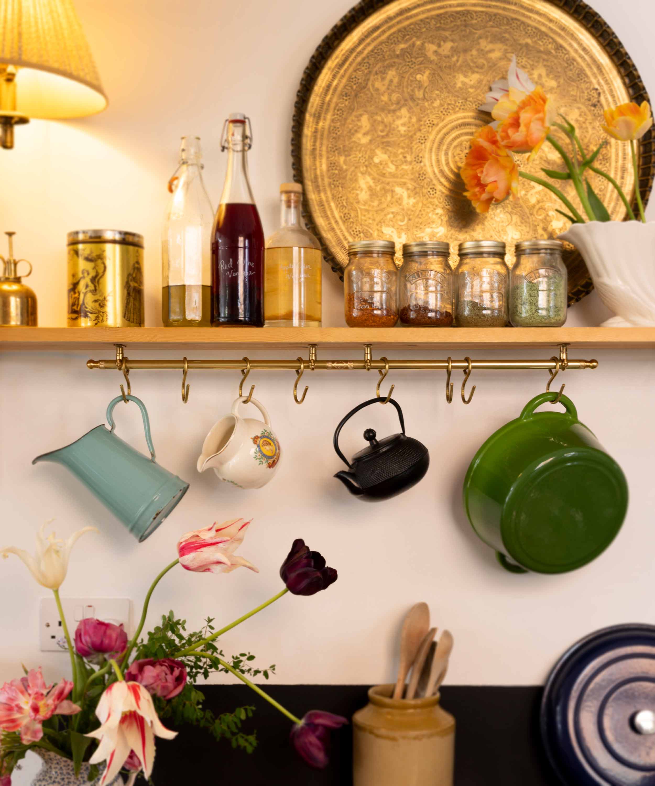 The Brass 80cm Hanging Rail