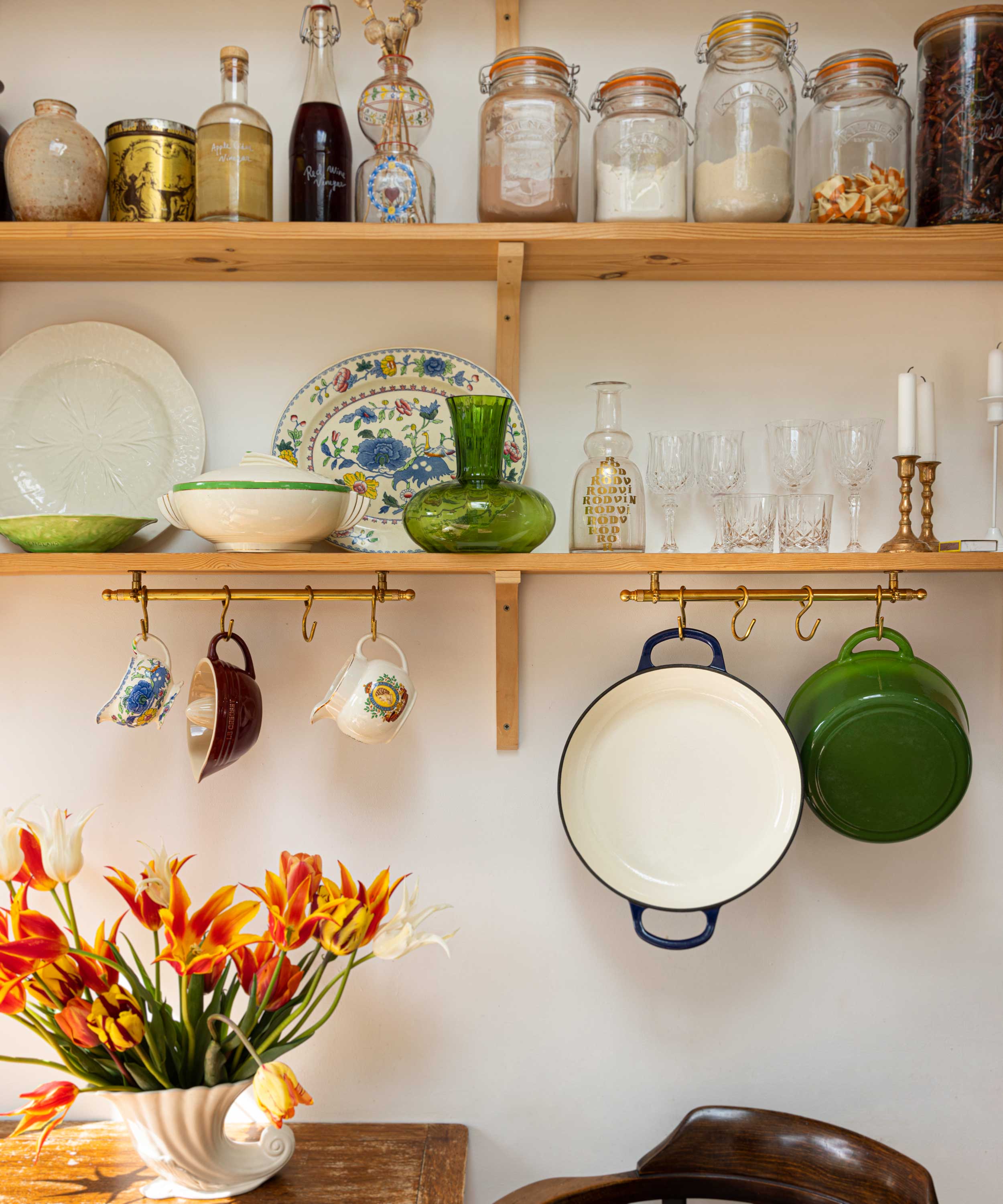 The Brass 40cm Hanging Rail