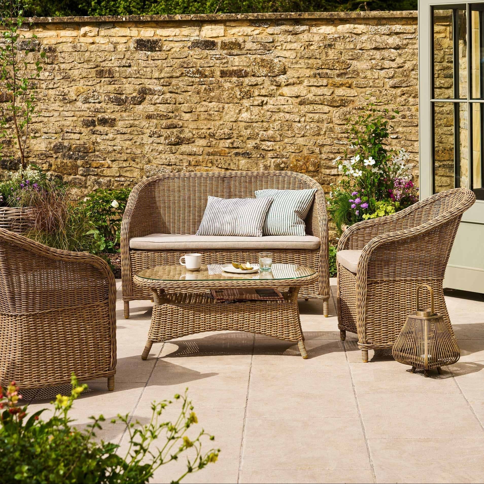 Brayford Sofa, Chairs & Coffee Table Set | Natural