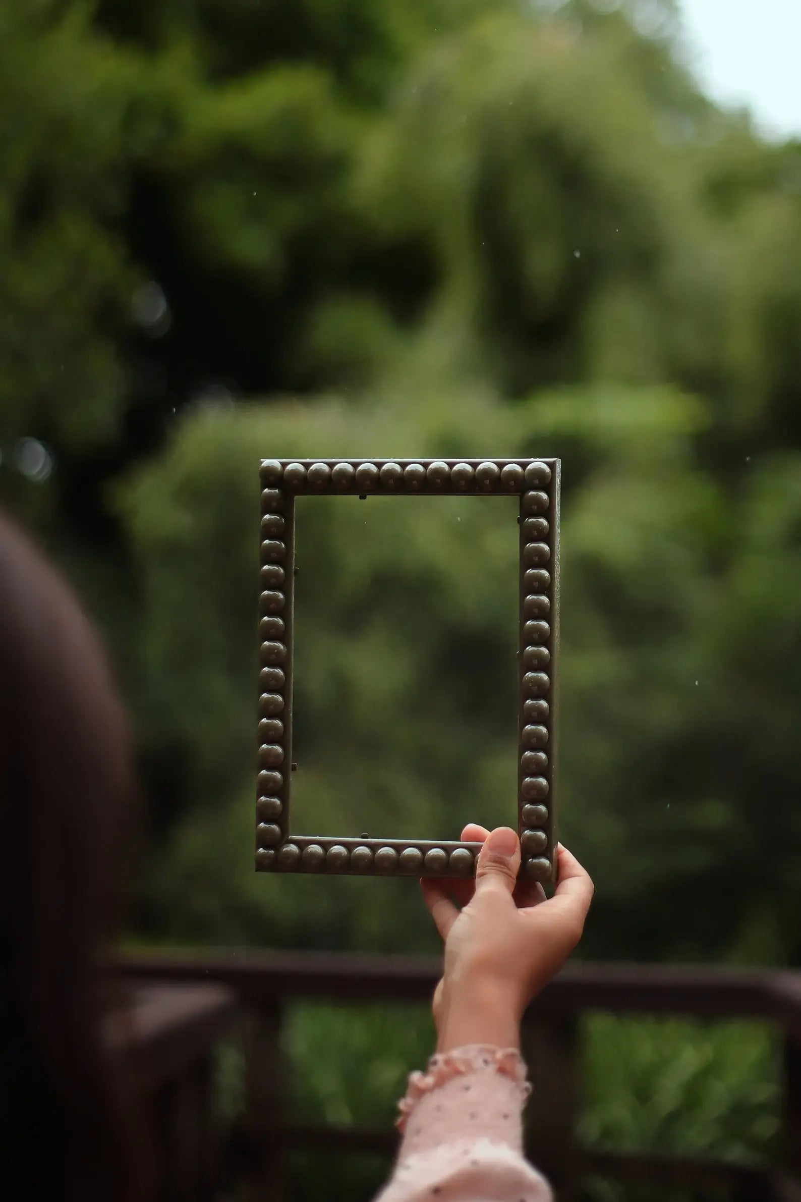 Olive Green Bobbin Frame