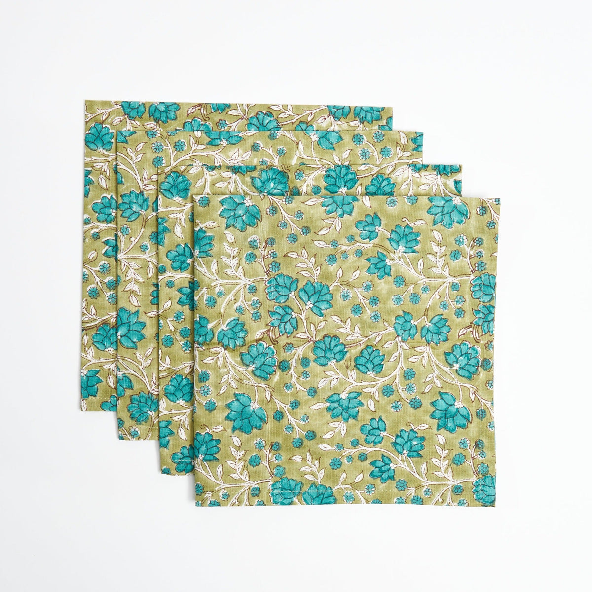 Meadow Green Napkins (Set of 4)