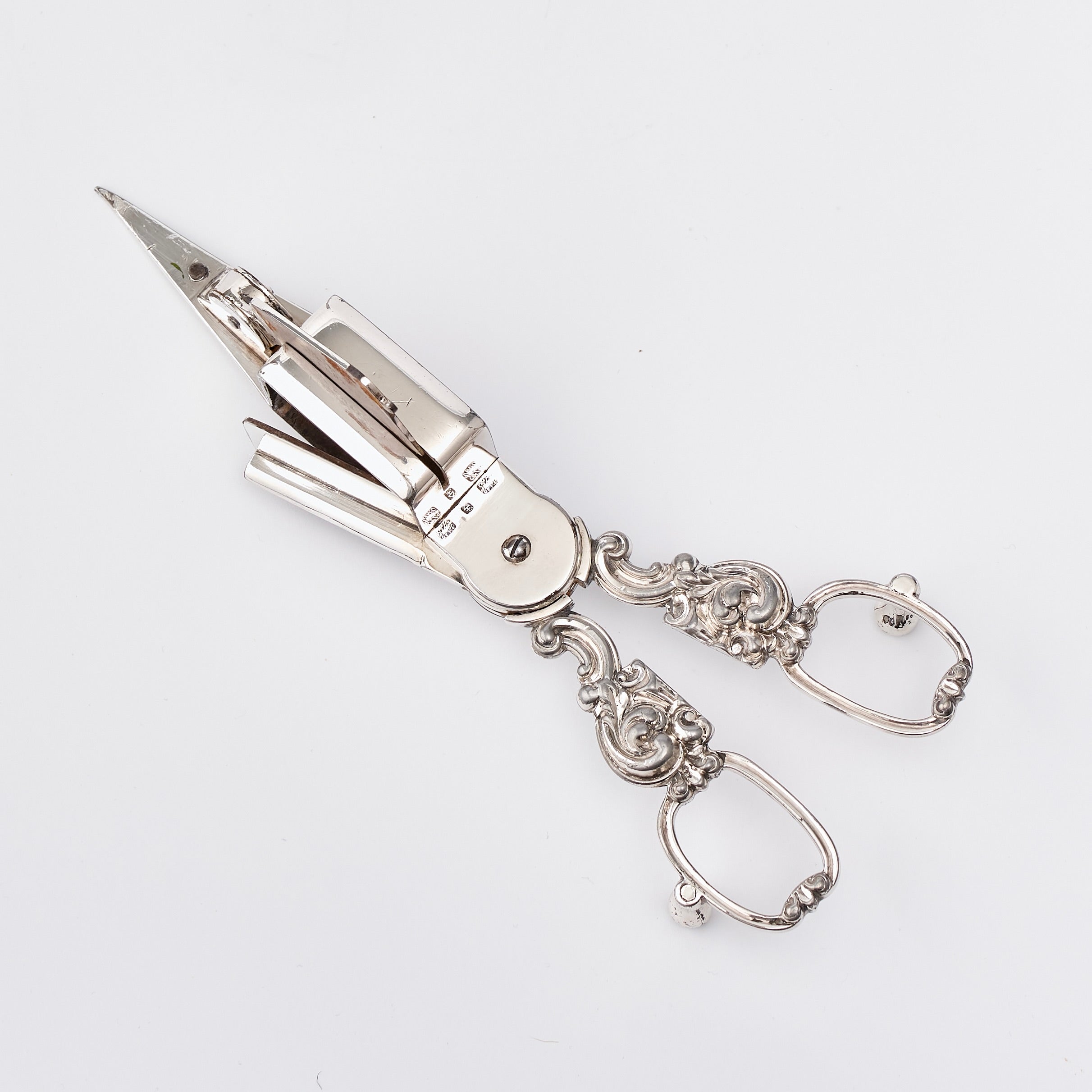 Silver plated Candle Snuffer Scissors