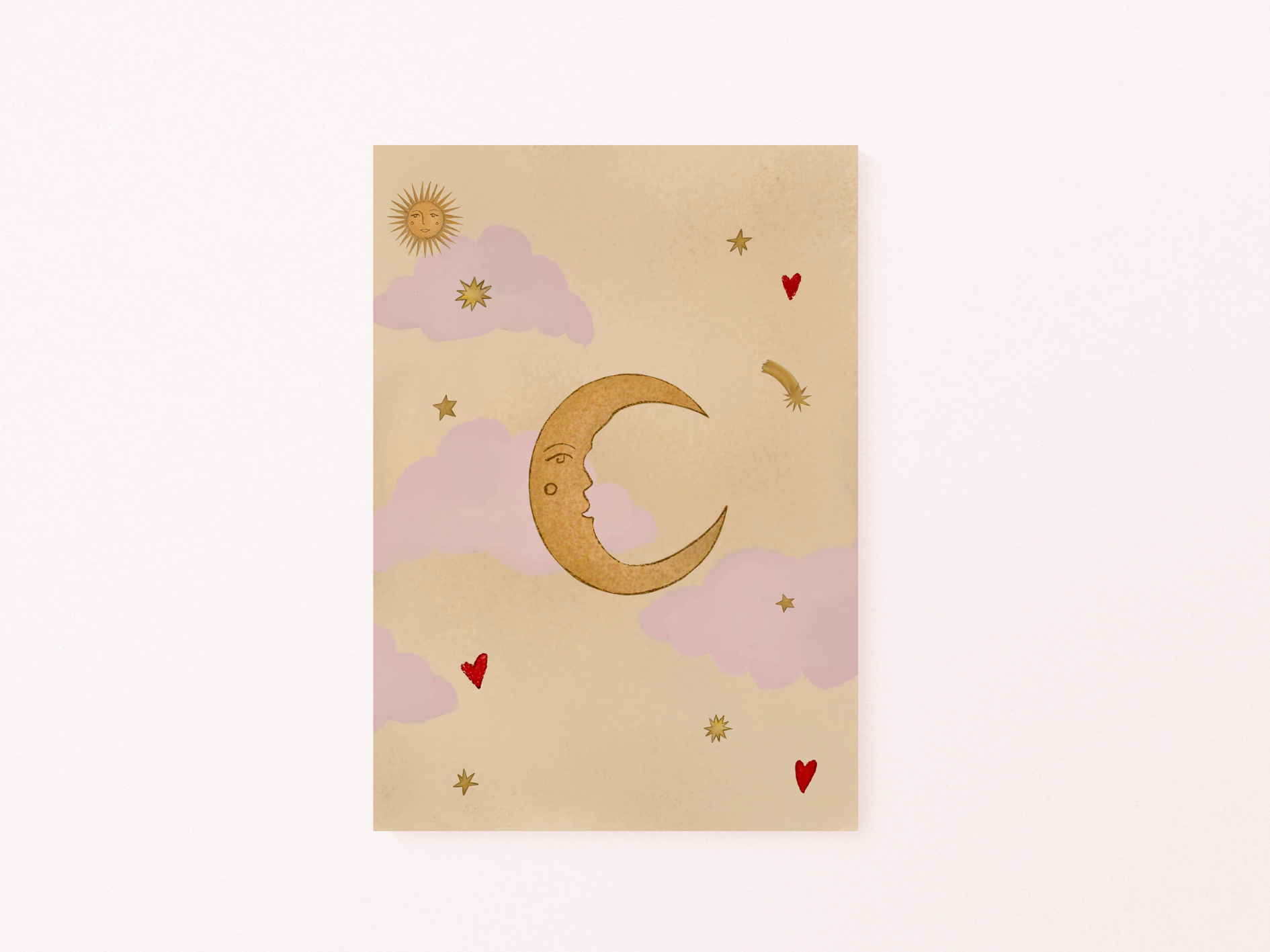 La Lune Art Print