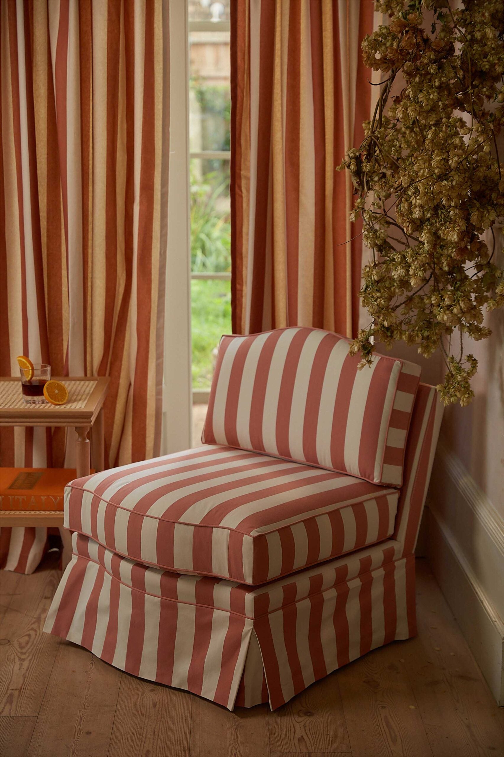 Felix Slipper Chair, Ginger