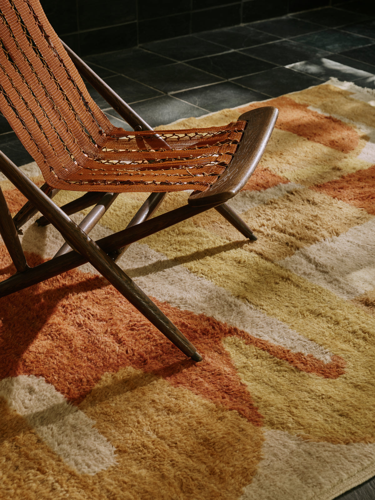 Events and Relationships Ochre Rug | 160 x 230cm