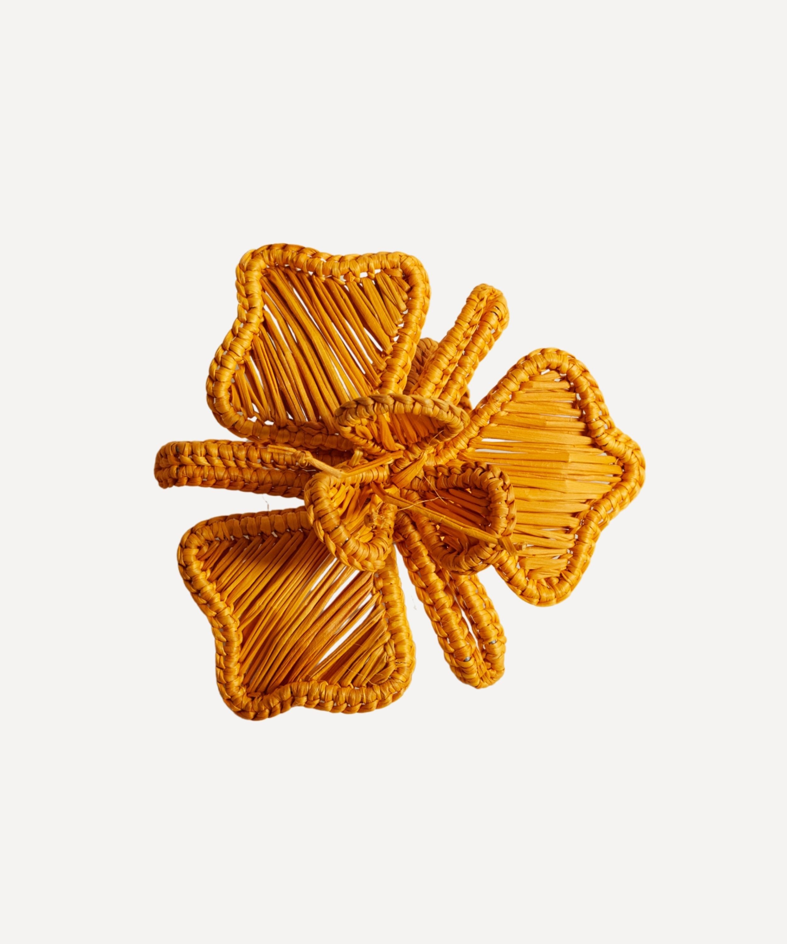 Orquidea Napkin Ring - Mustard