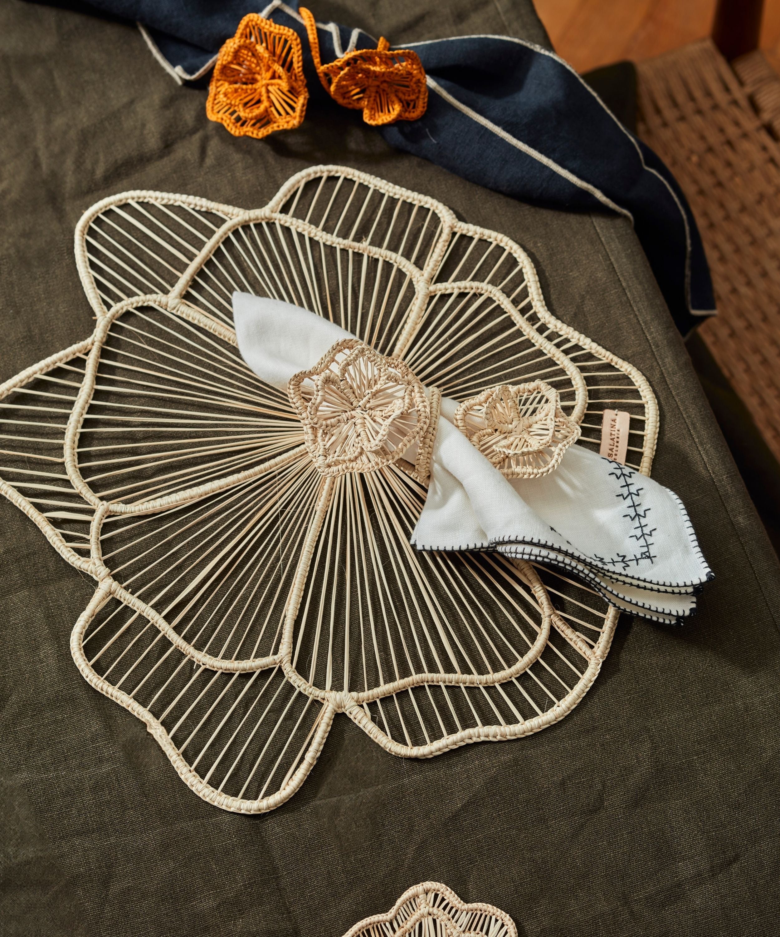 Cayena Napkin Ring - Natural