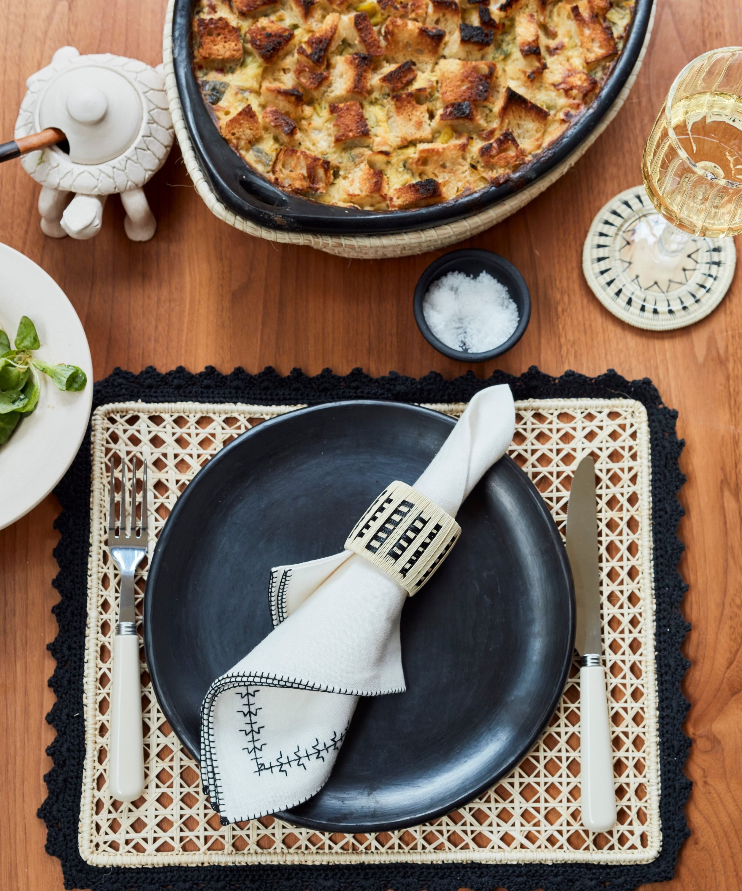 Nubia Placemat - Black