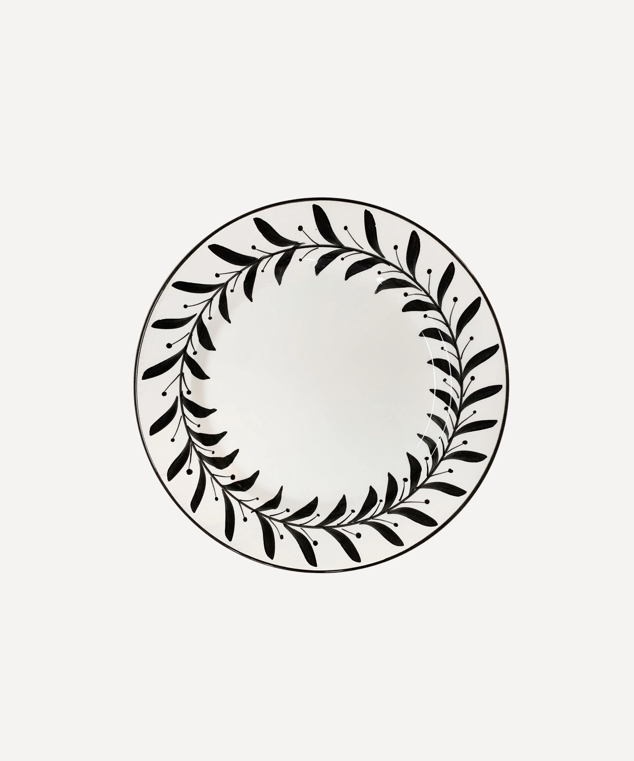 Side Plate - Helecho - Jet Black