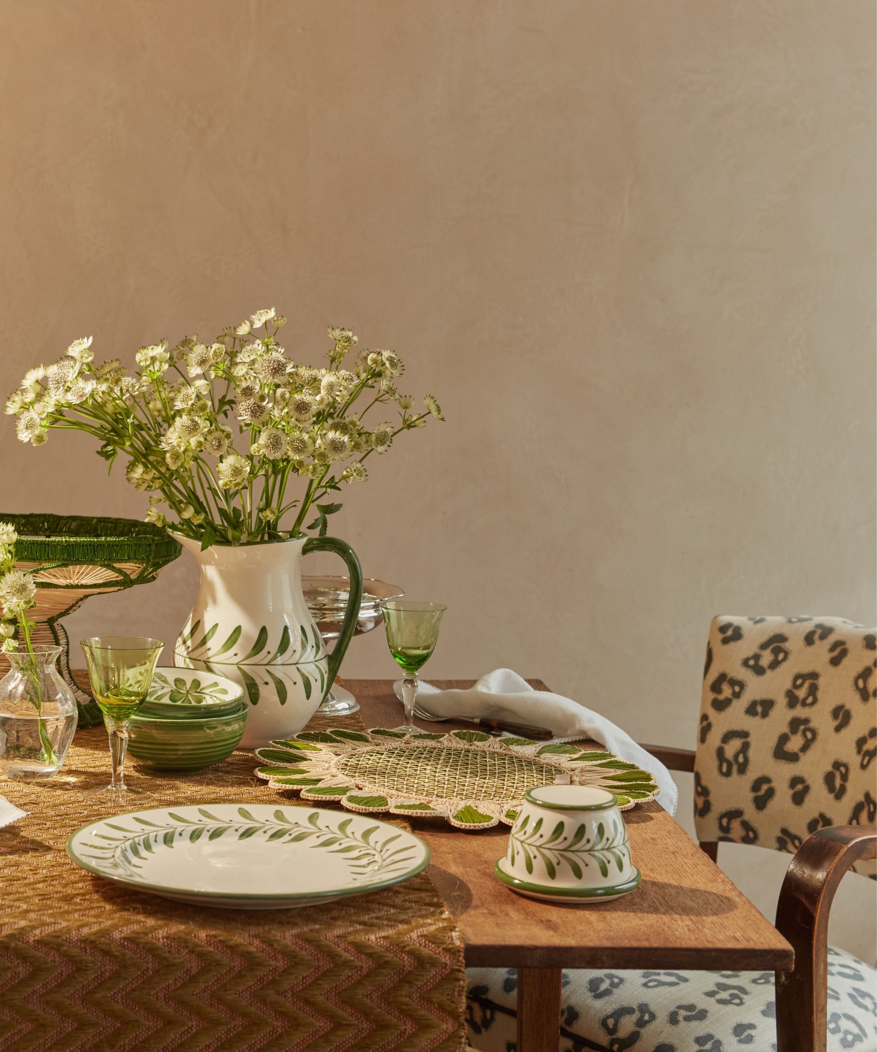 Helecho Side Plate | Fern Green