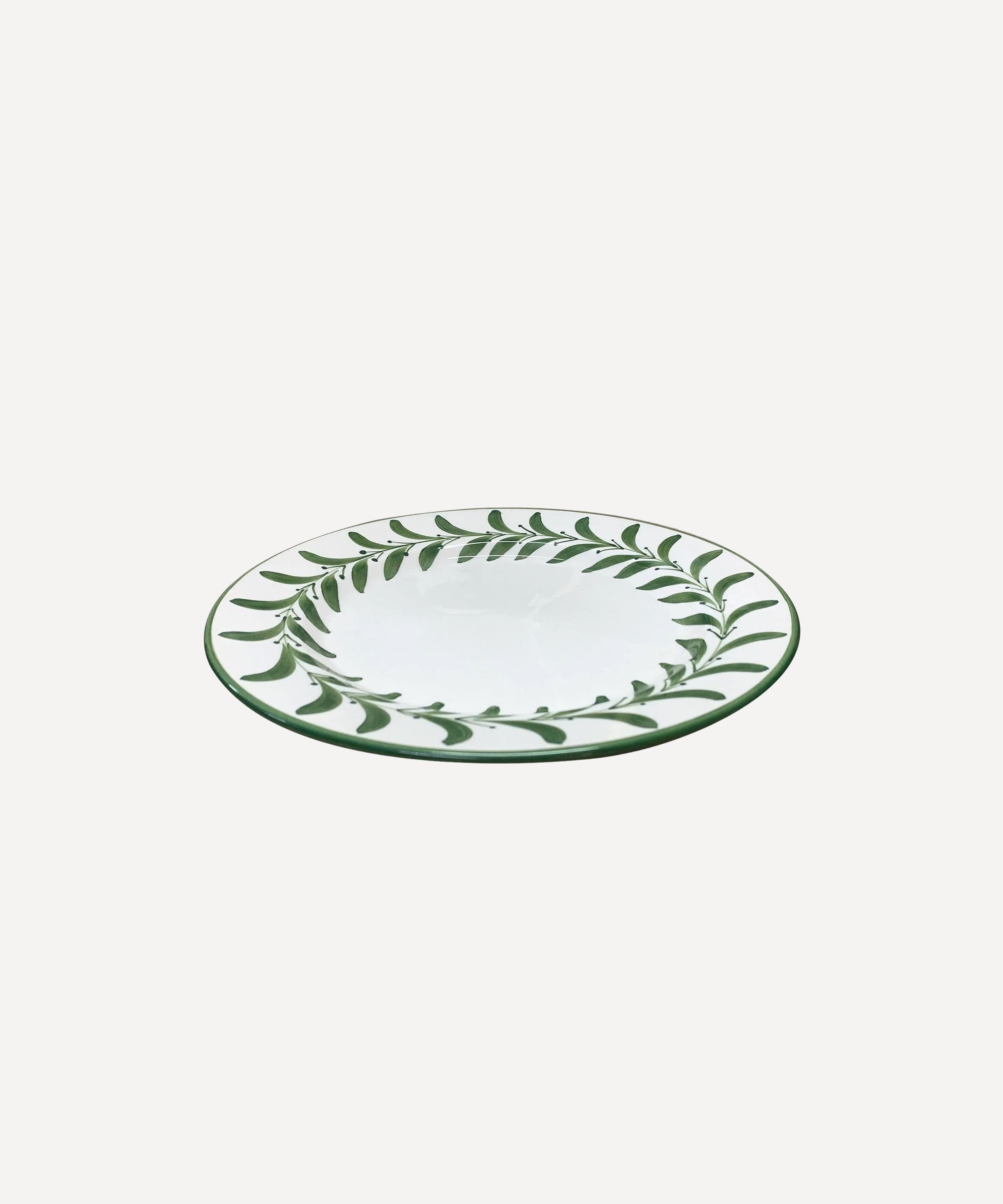 Helecho Side Plate | Fern Green