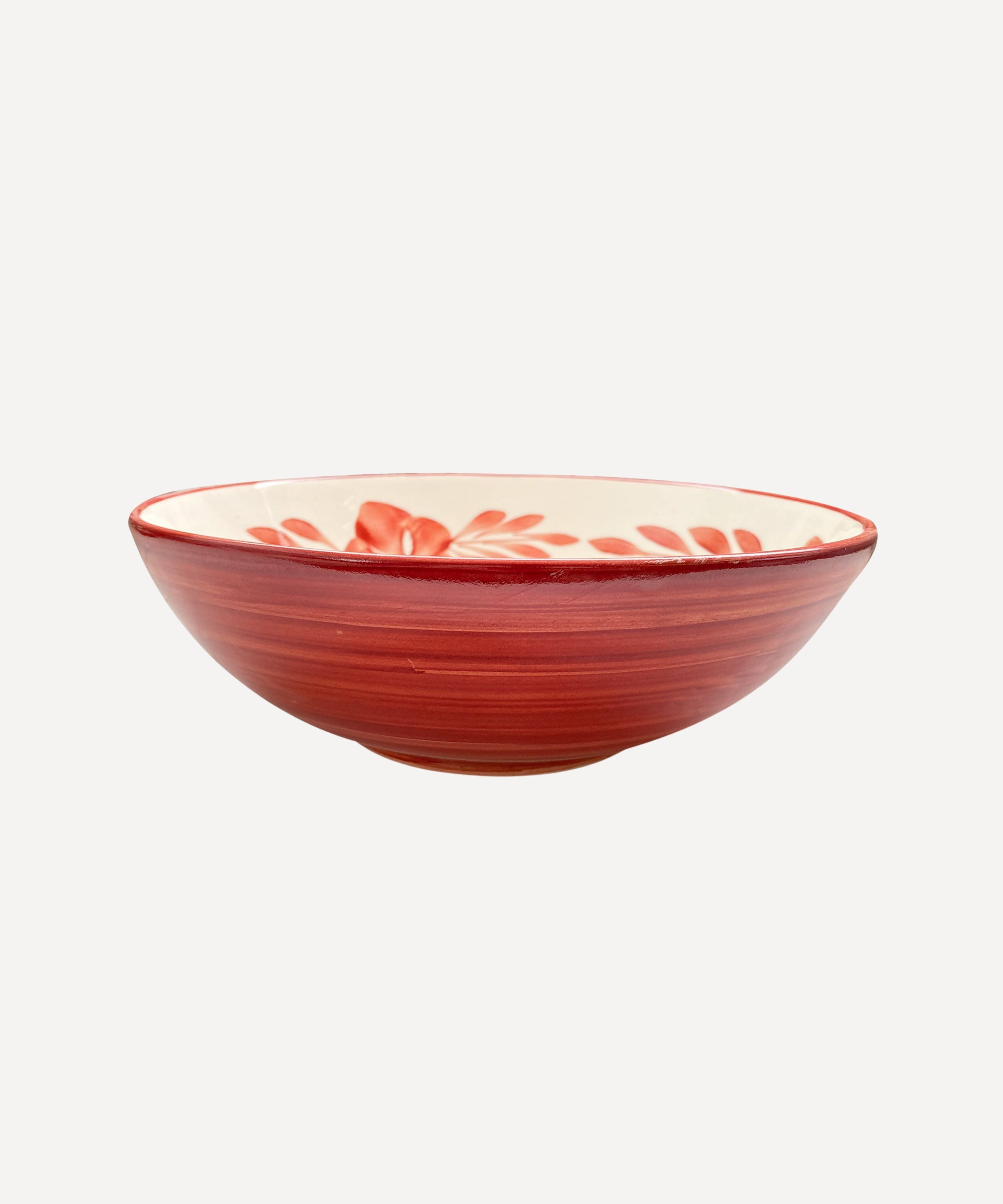 Flor Salad Bowl | Rust Red