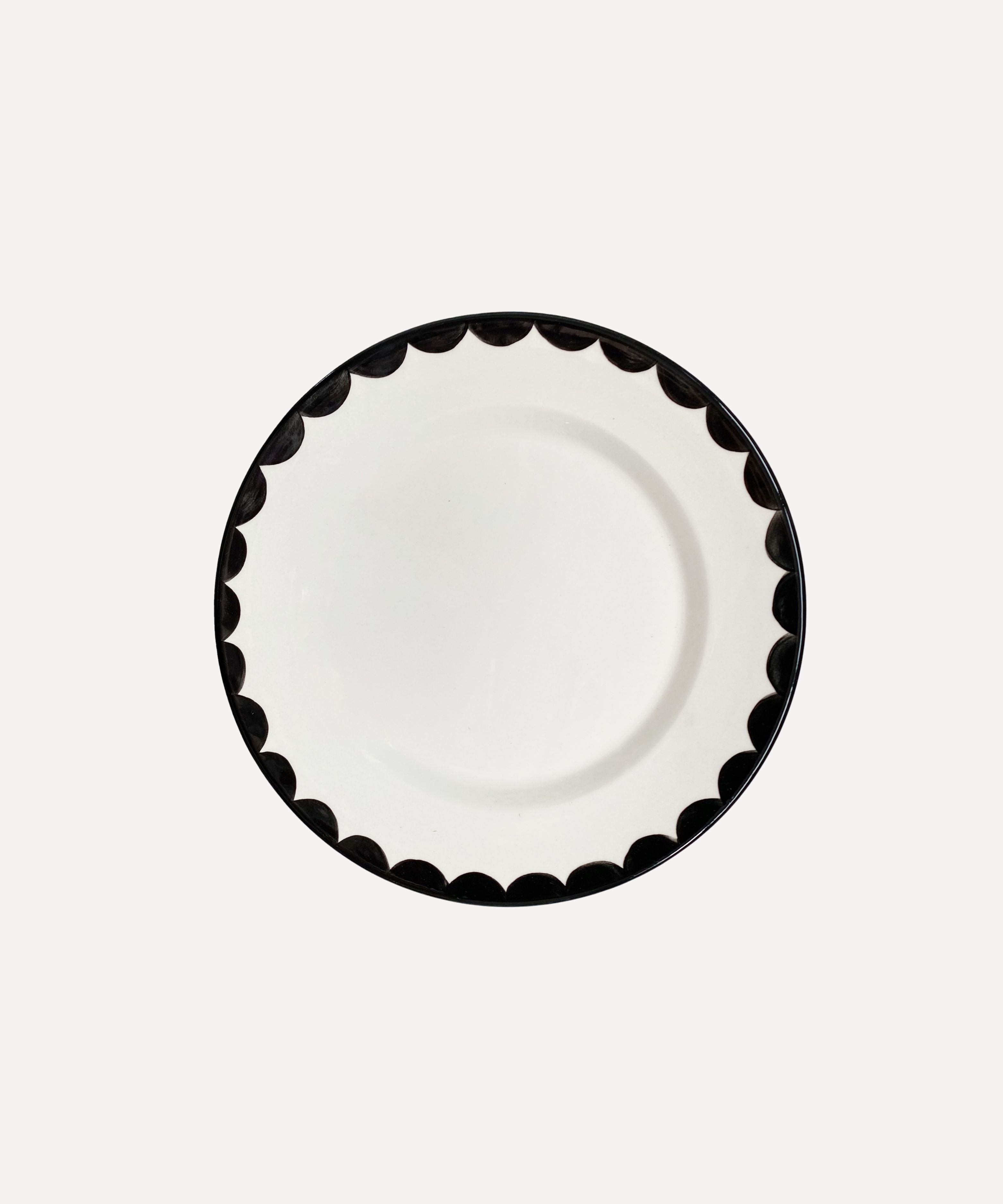 Cascos Side Plate, Jet Black