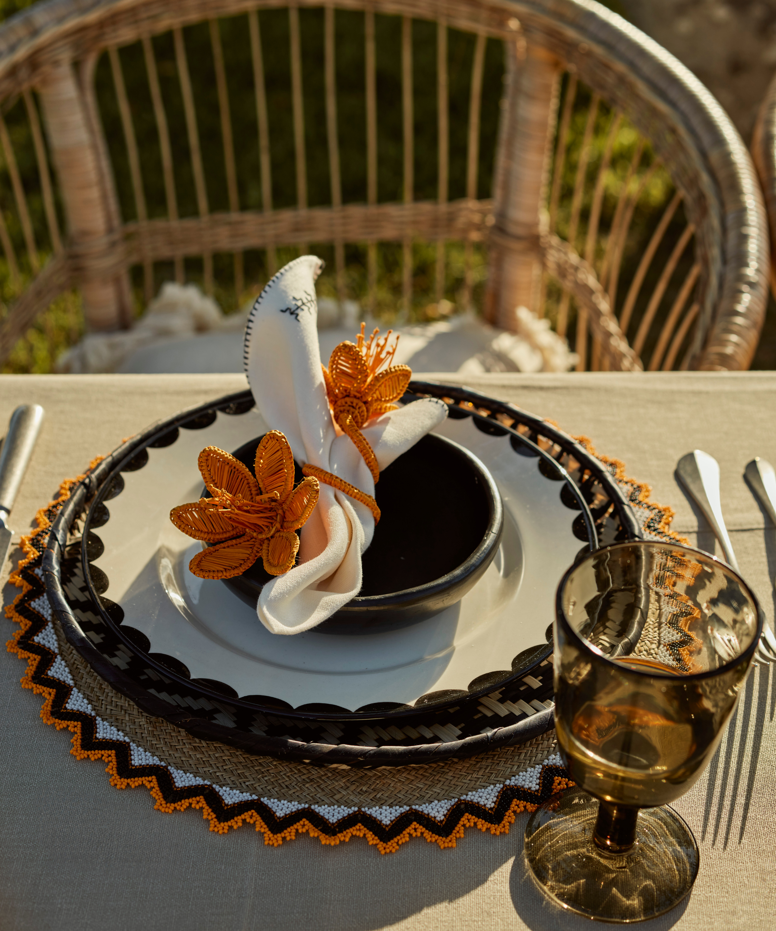 Florencia Napkin Ring Mustard