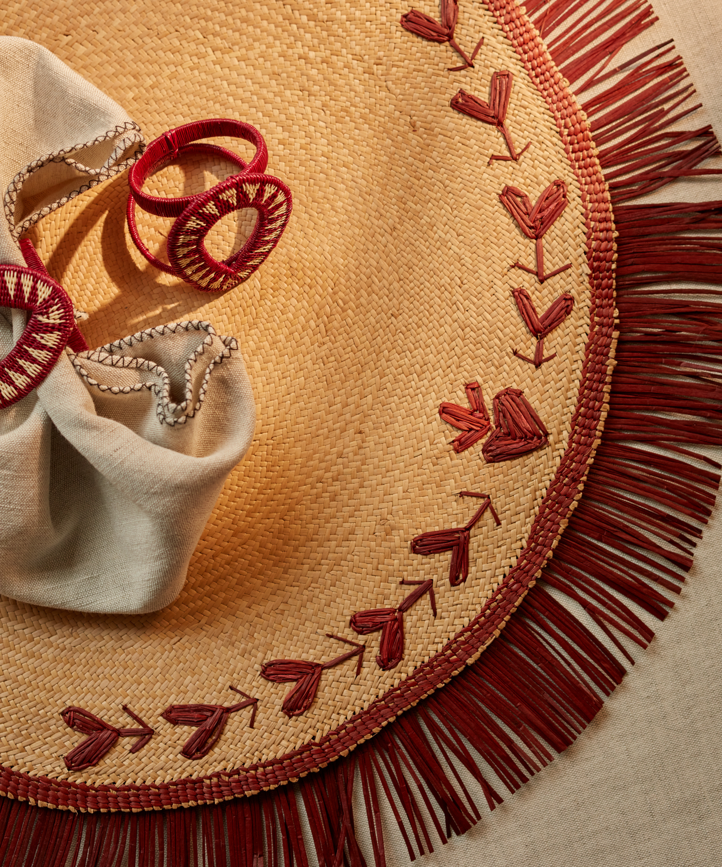 Gota Werregue Napkin Ring - Marsala
