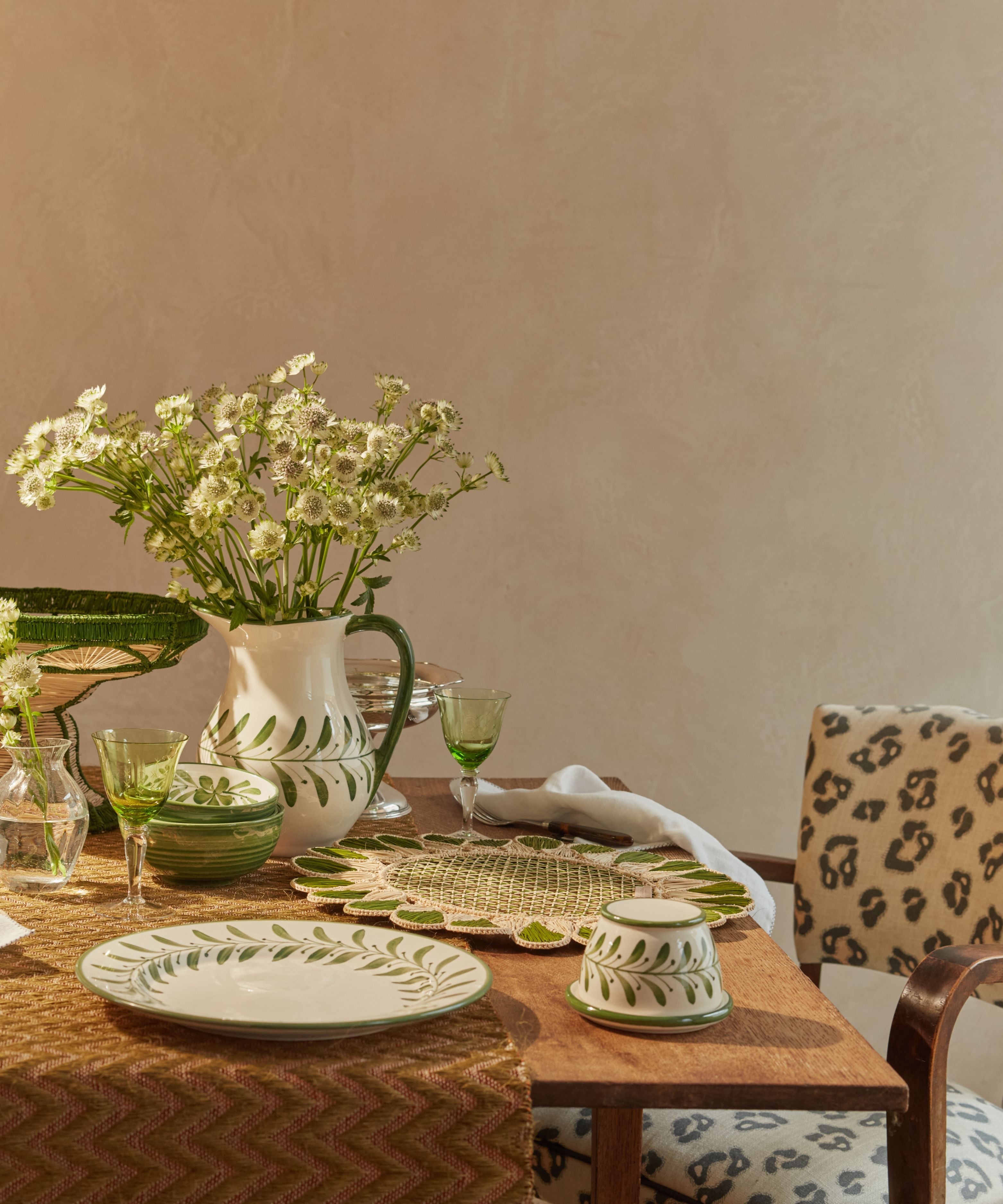 Helecho Dinner Plate | Fern Green