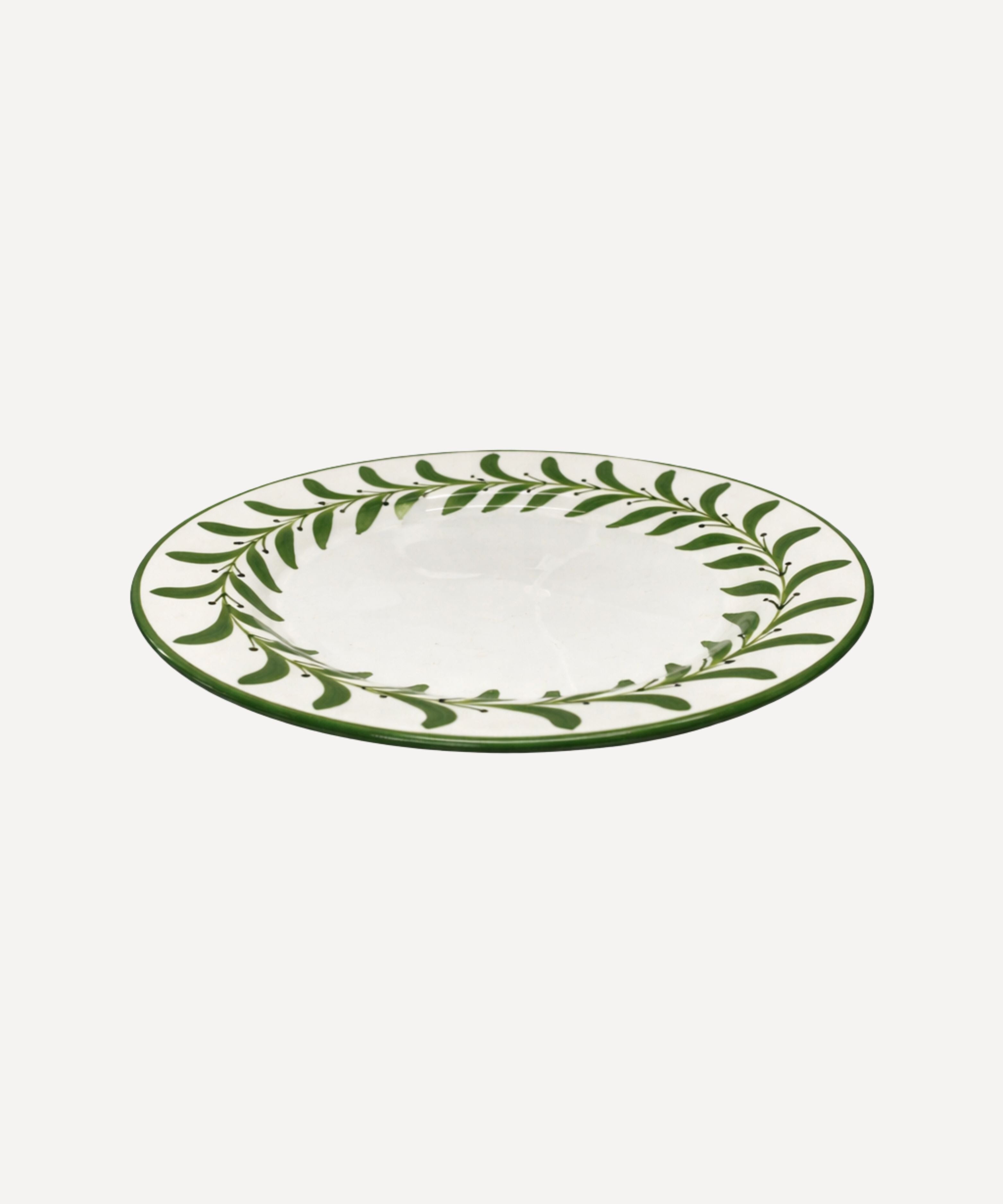Helecho Dinner Plate | Fern Green