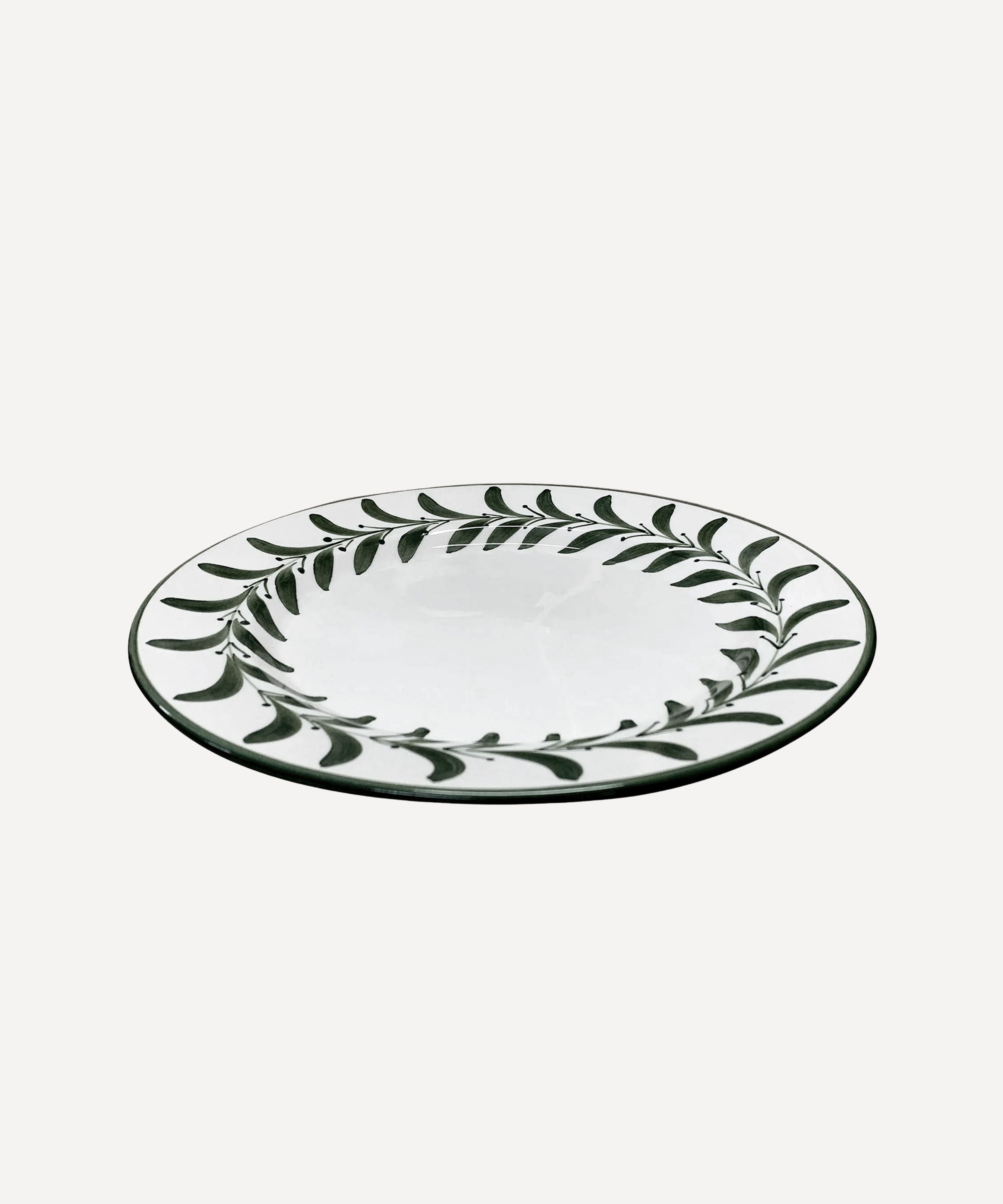 Dinner Plate - Helecho - Jet Black