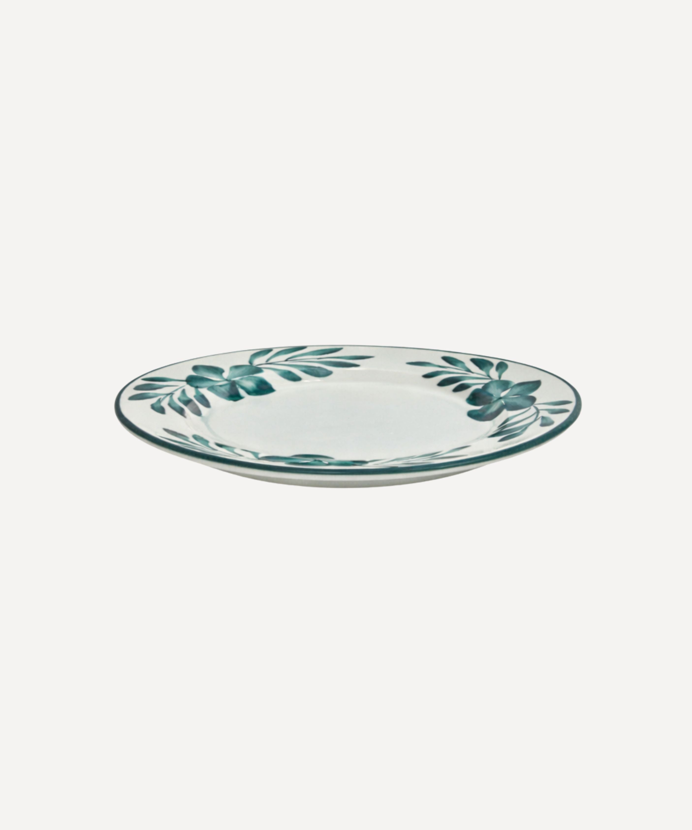 Flor Side Plate, Teal
