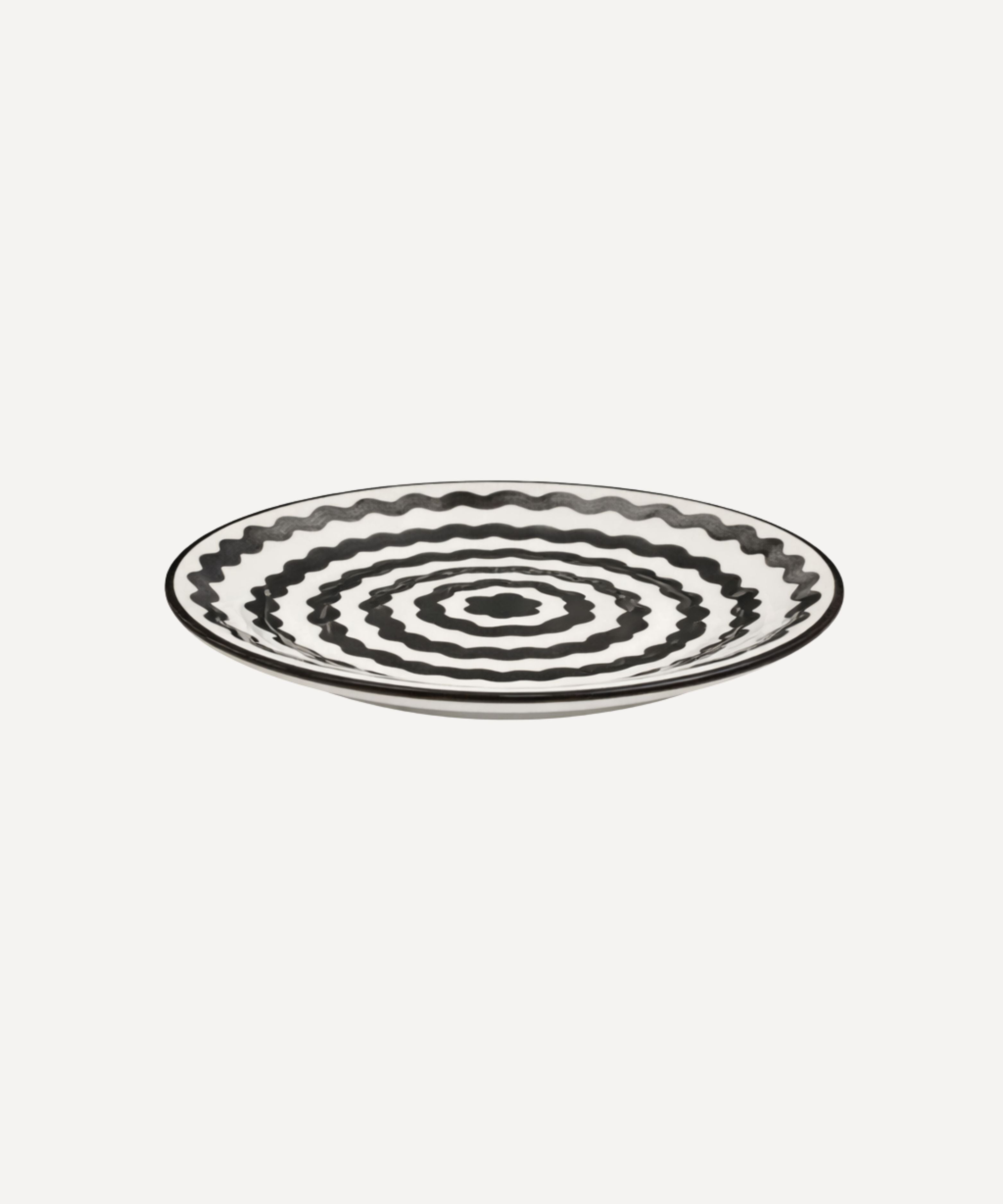 Ondas Side Plate, Jet Black