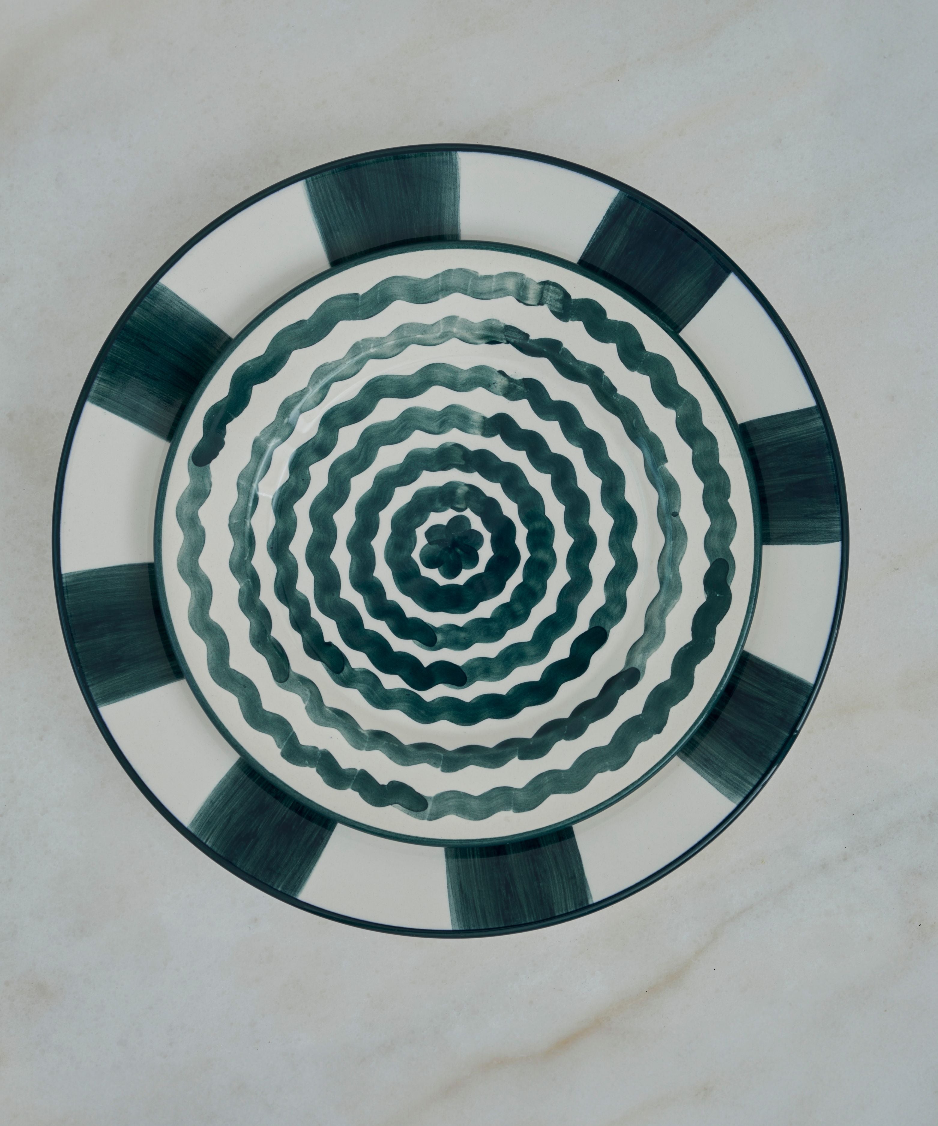 Side Plate - Ondas - Teal