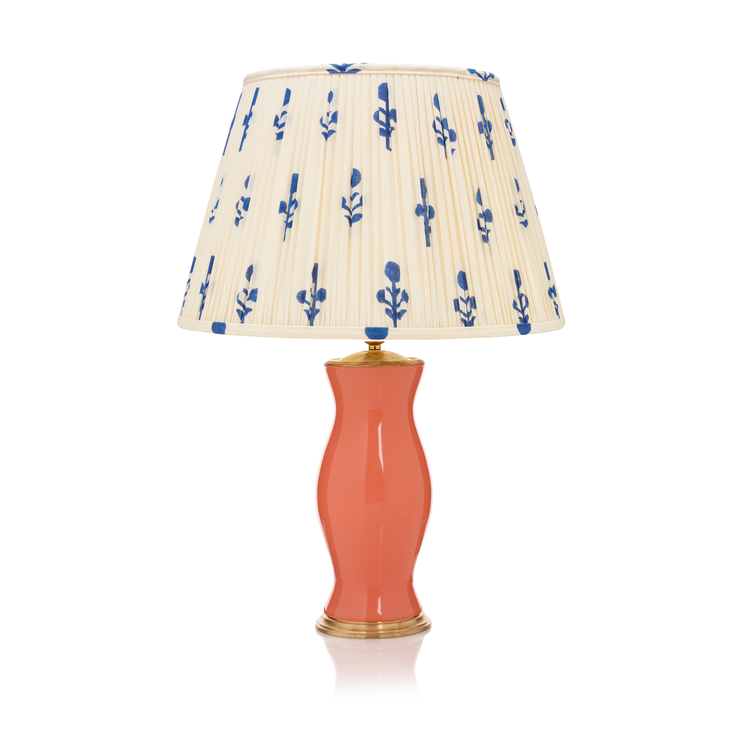 THE BLUE ROSE LAMPSHADE