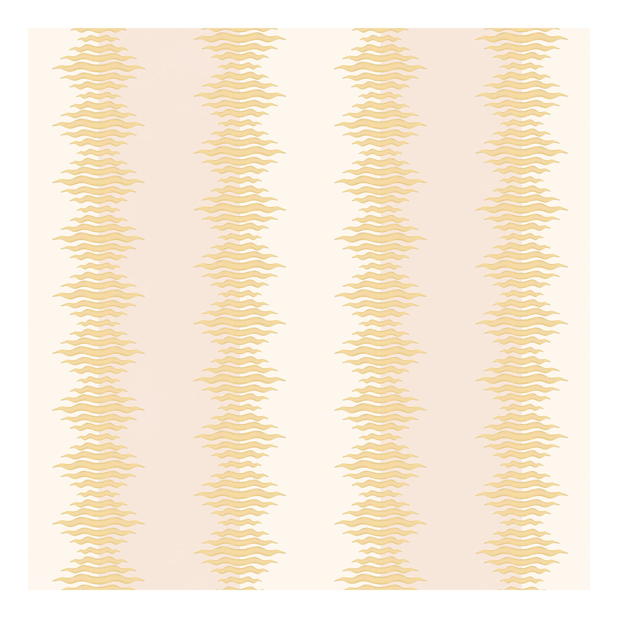 Crimped Stripe Wallpaper | Powder