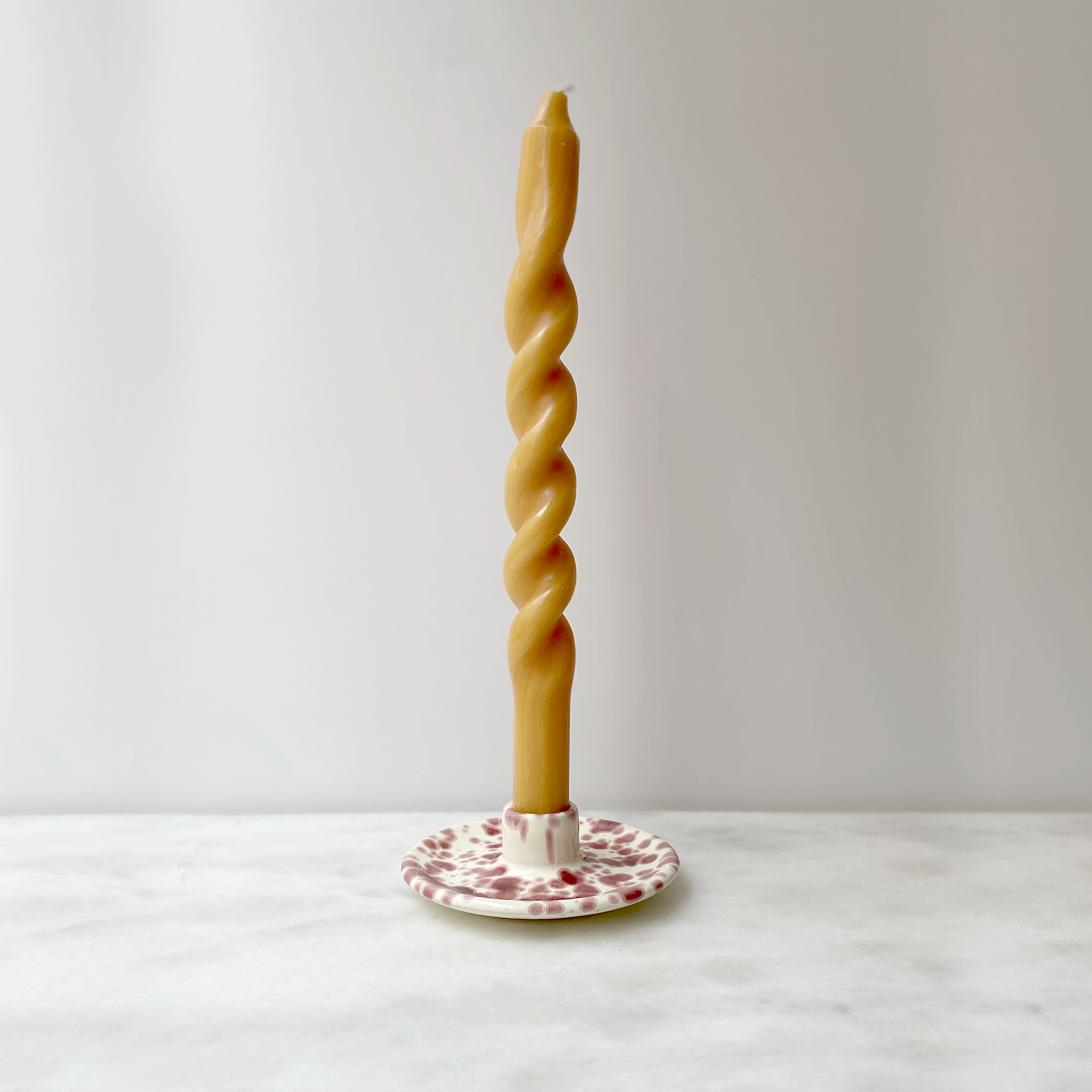 Candle Holder | Cranberry