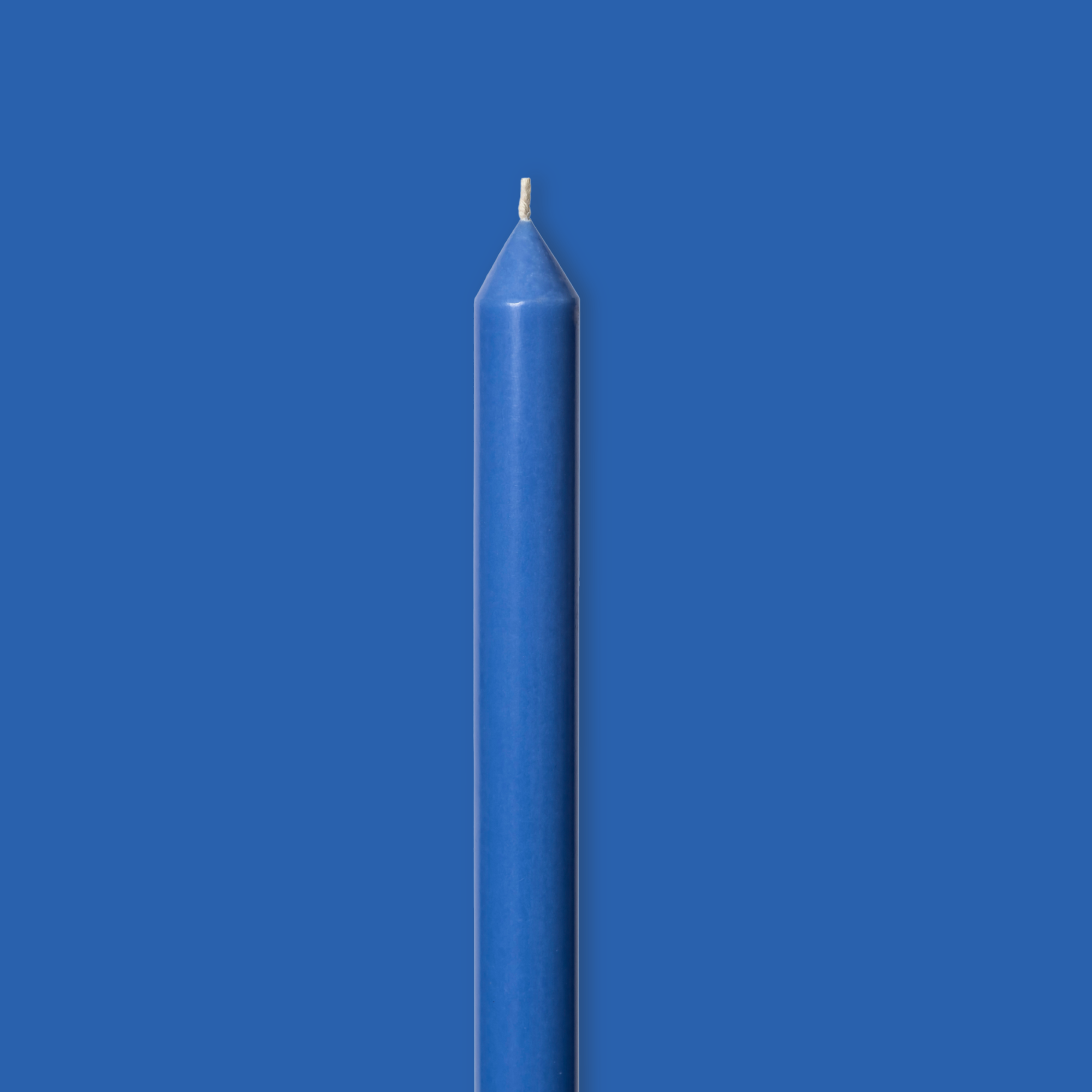 Cerulean Tapered Candle