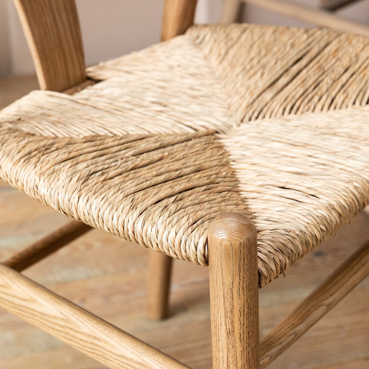 Set of 2 Chilthorne Wishbone Dining Chairs