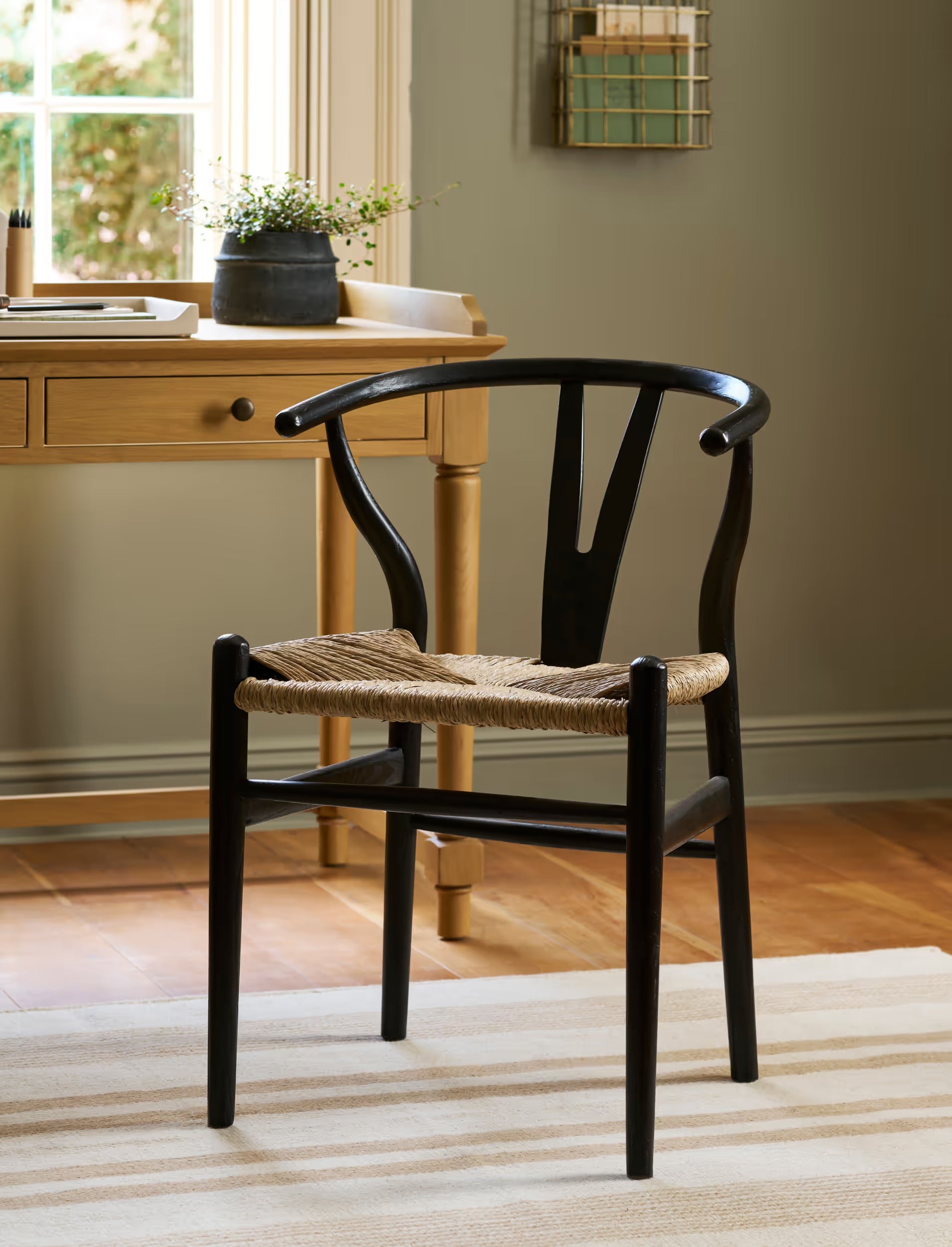 Chilthorne Wishbone Dining Chair Set of 2