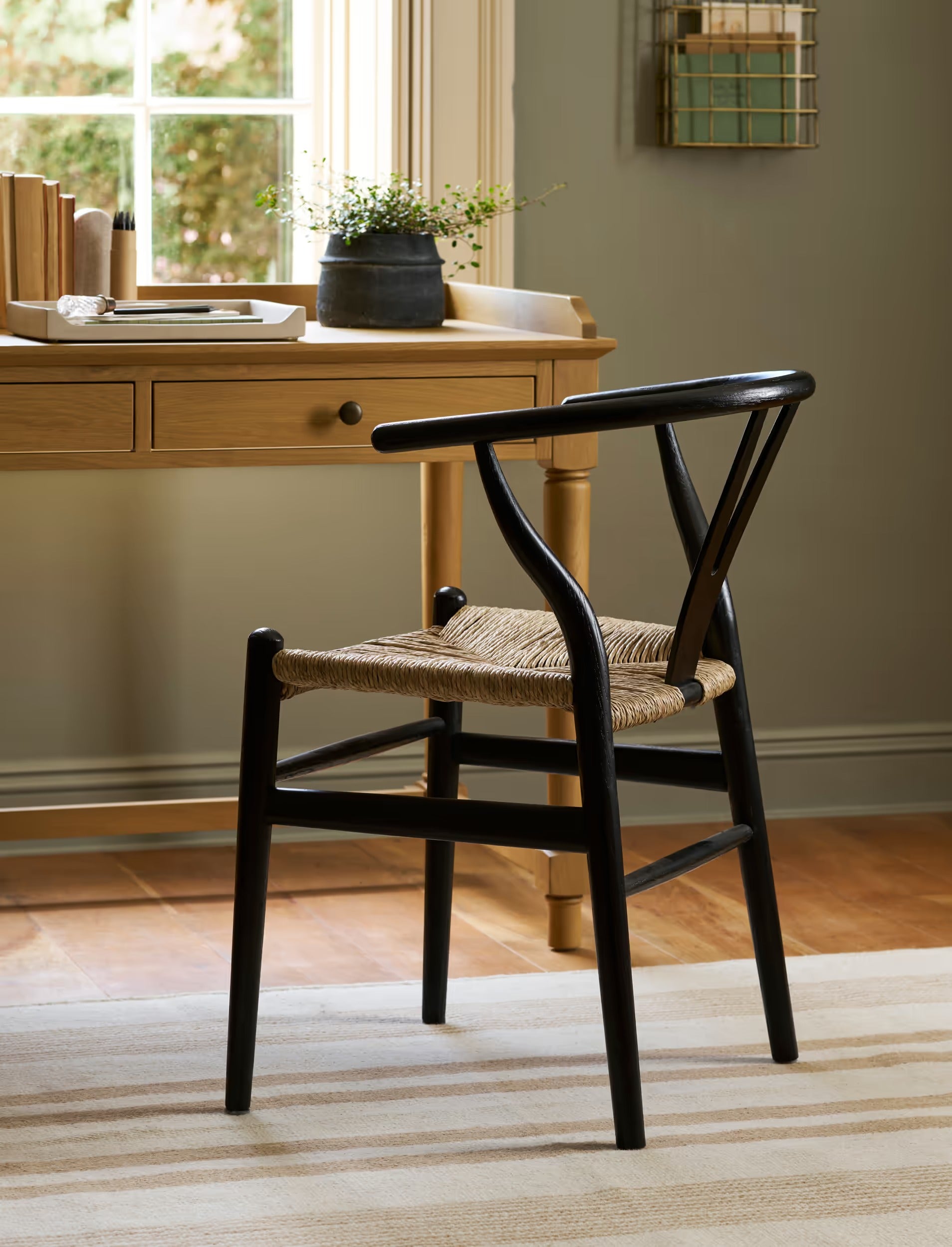 Chilthorne Wishbone Dining Chair Set of 2
