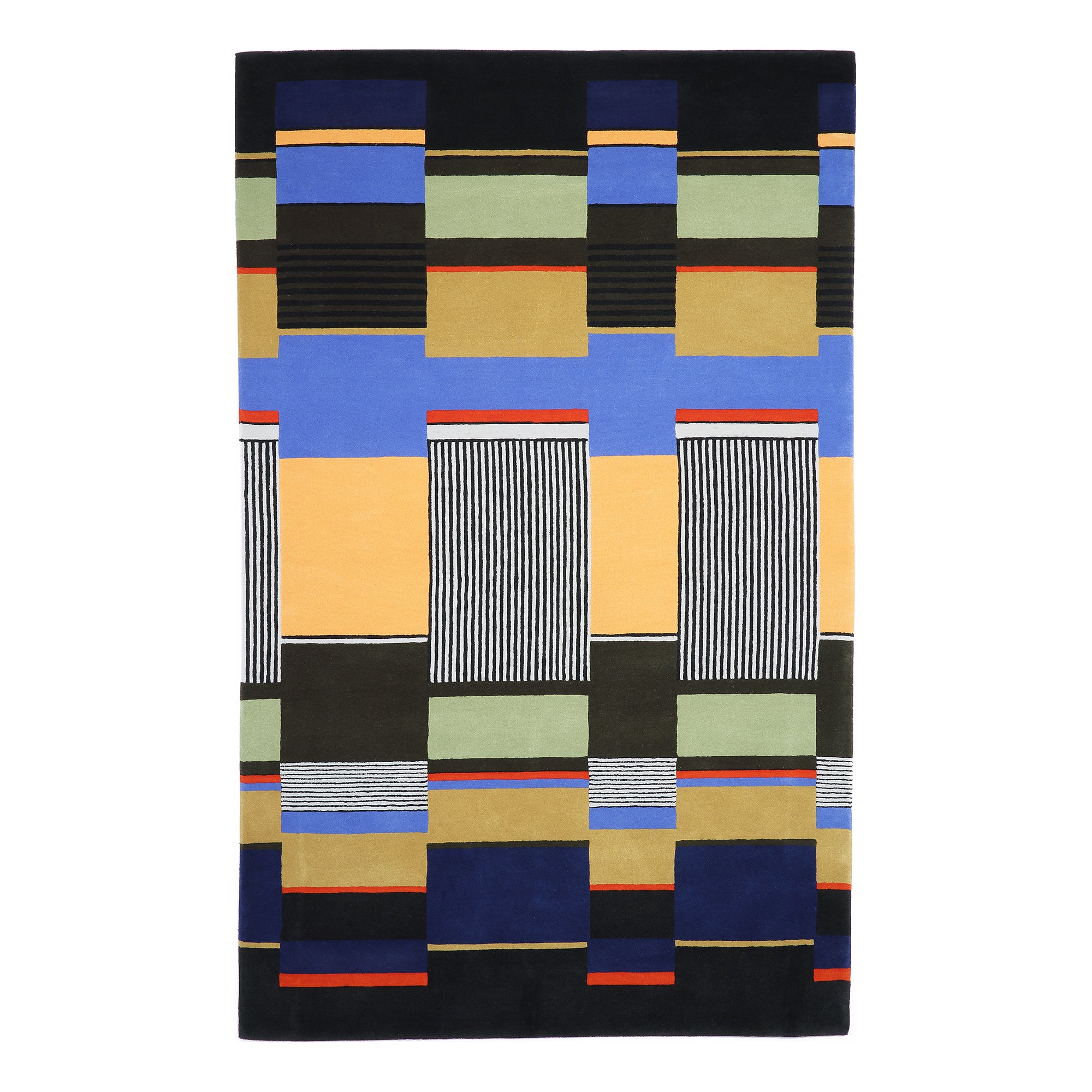 Plate 111 Handtufted Wool Rug | Designed by Gunta Stolzl
