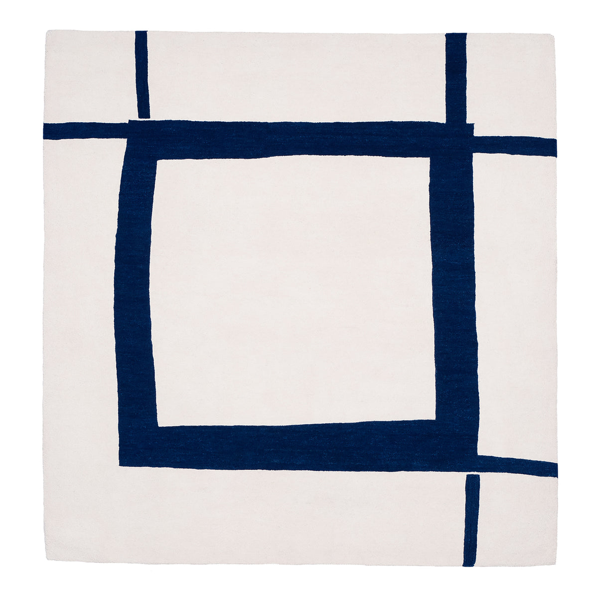 Three Squares Handtufted Wool Rug | 200 x 209cm