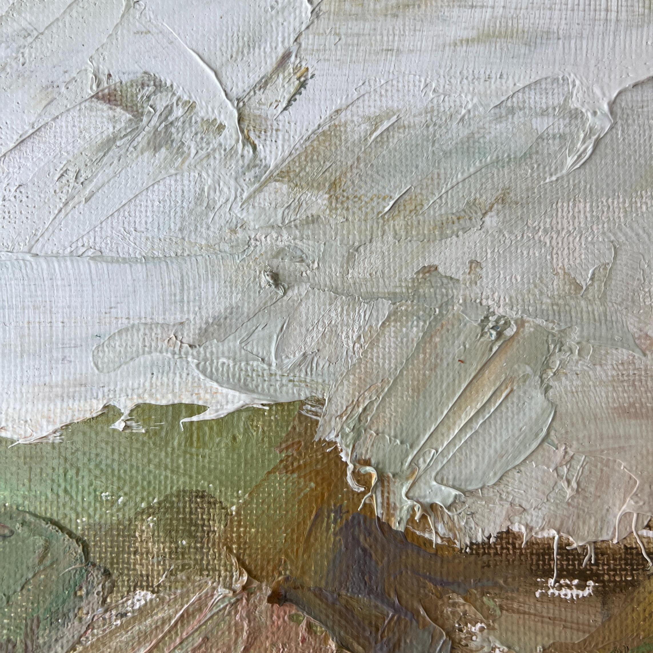 Fisherman's Cottage Oil Painting