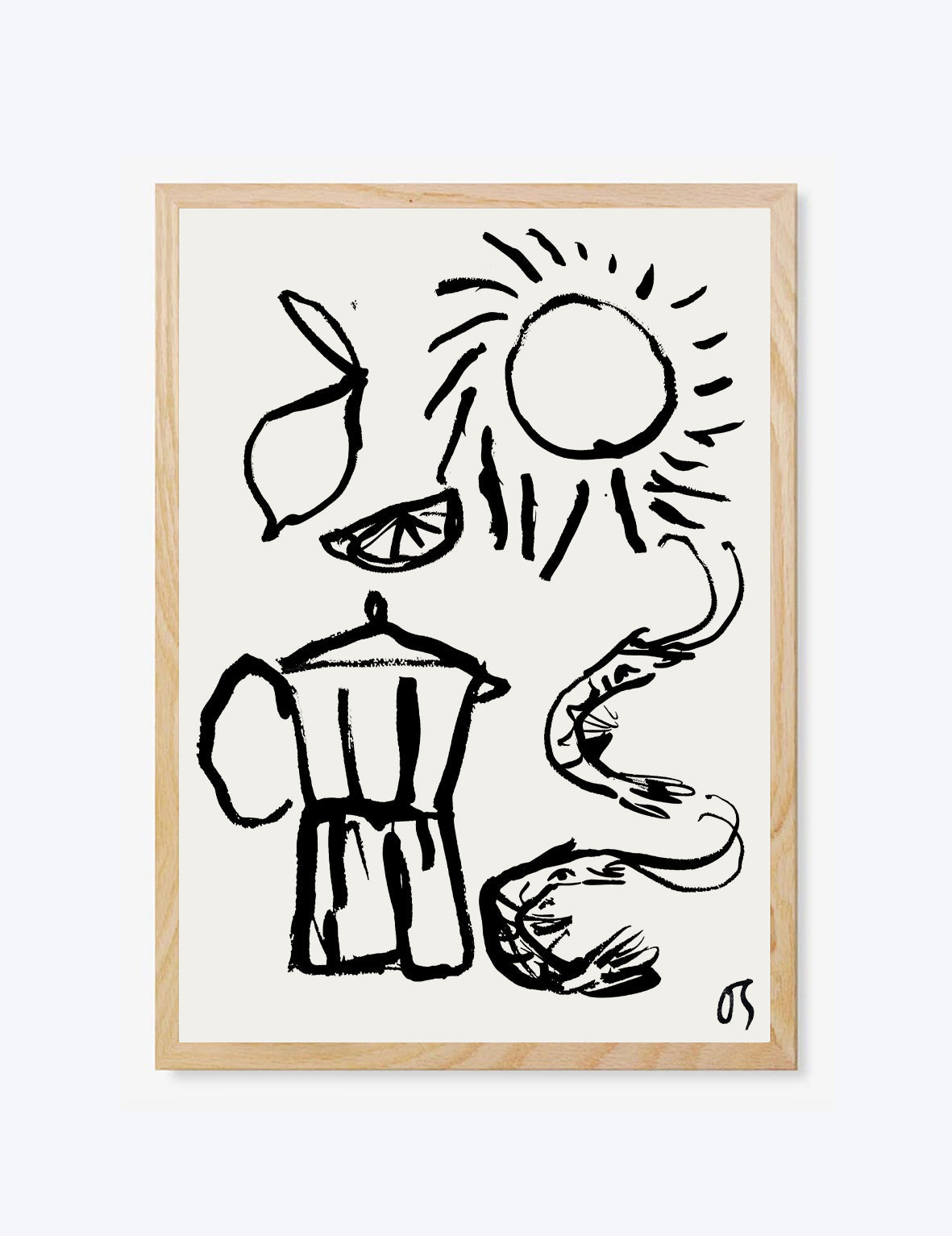 Coffee and Prawns