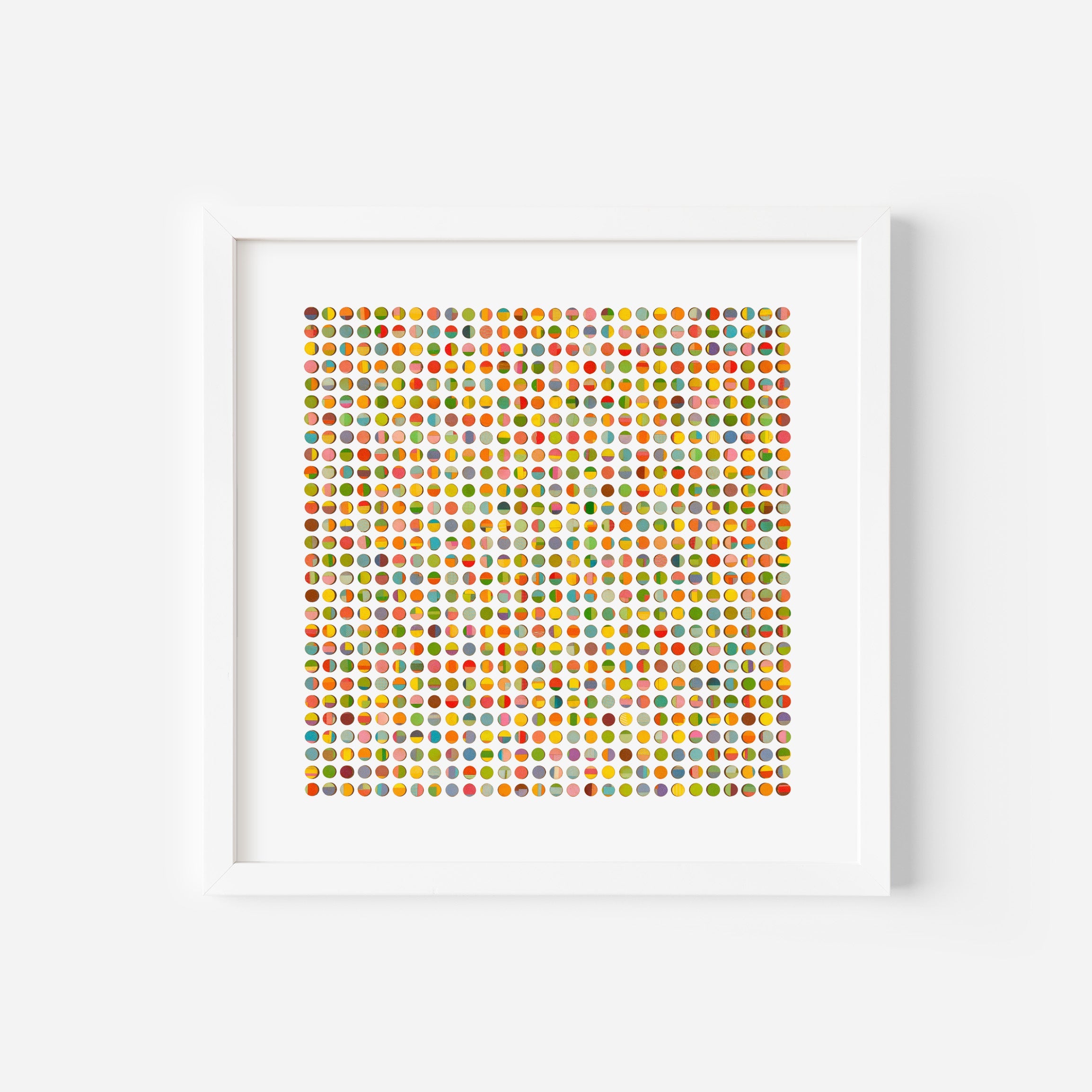Cookery Dots Collage Print