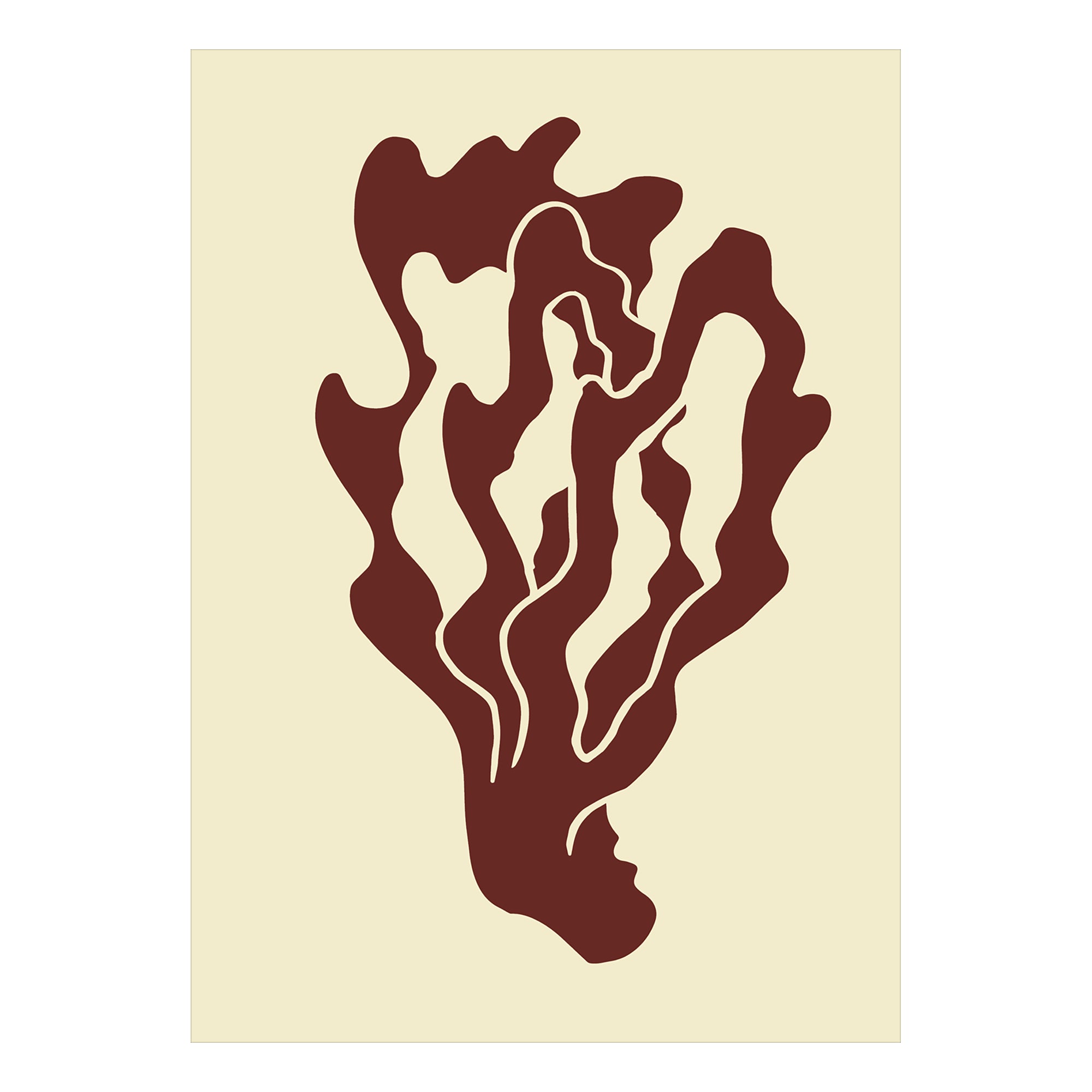 Coral 01 Print by Nina Bruun