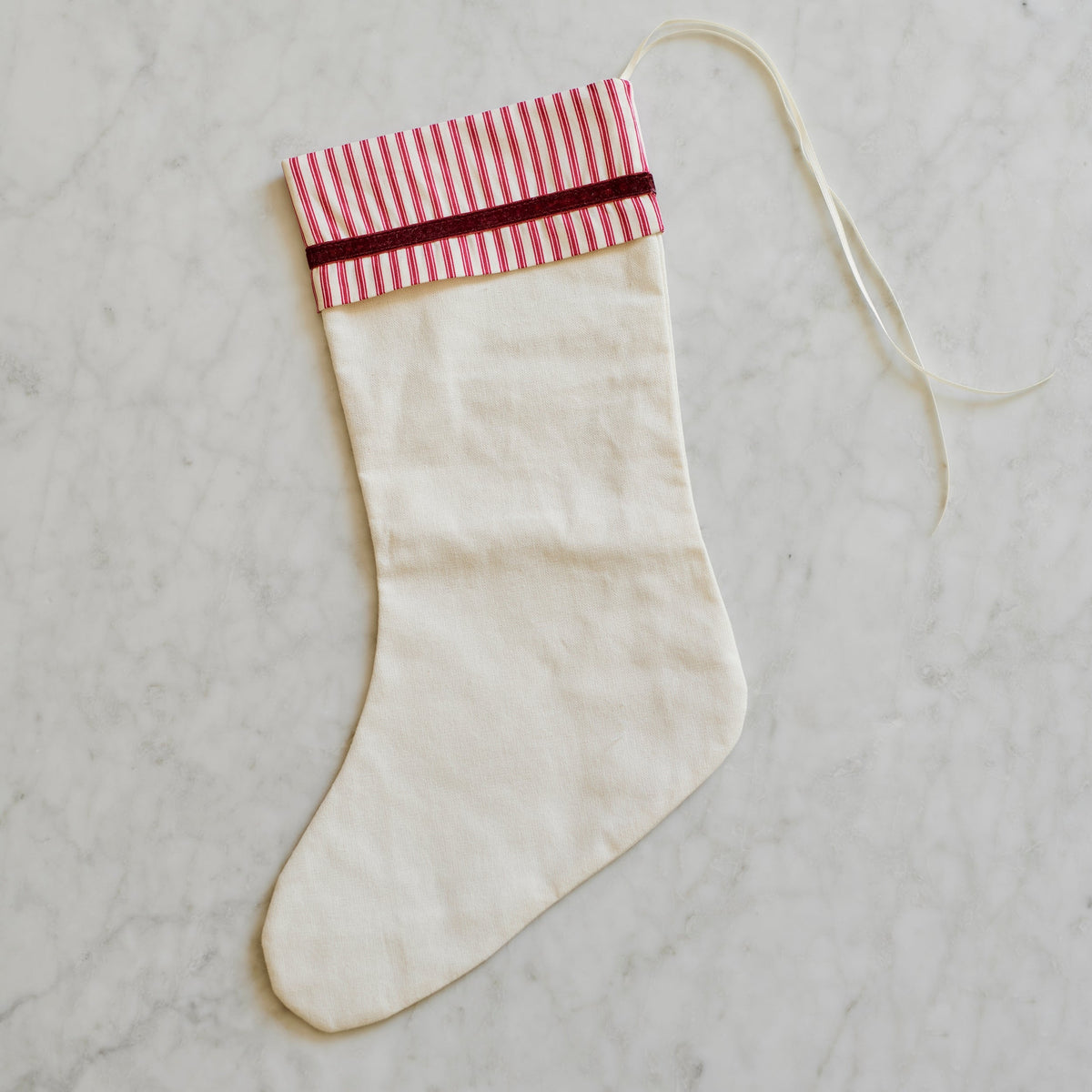 Cotton Christmas Stocking