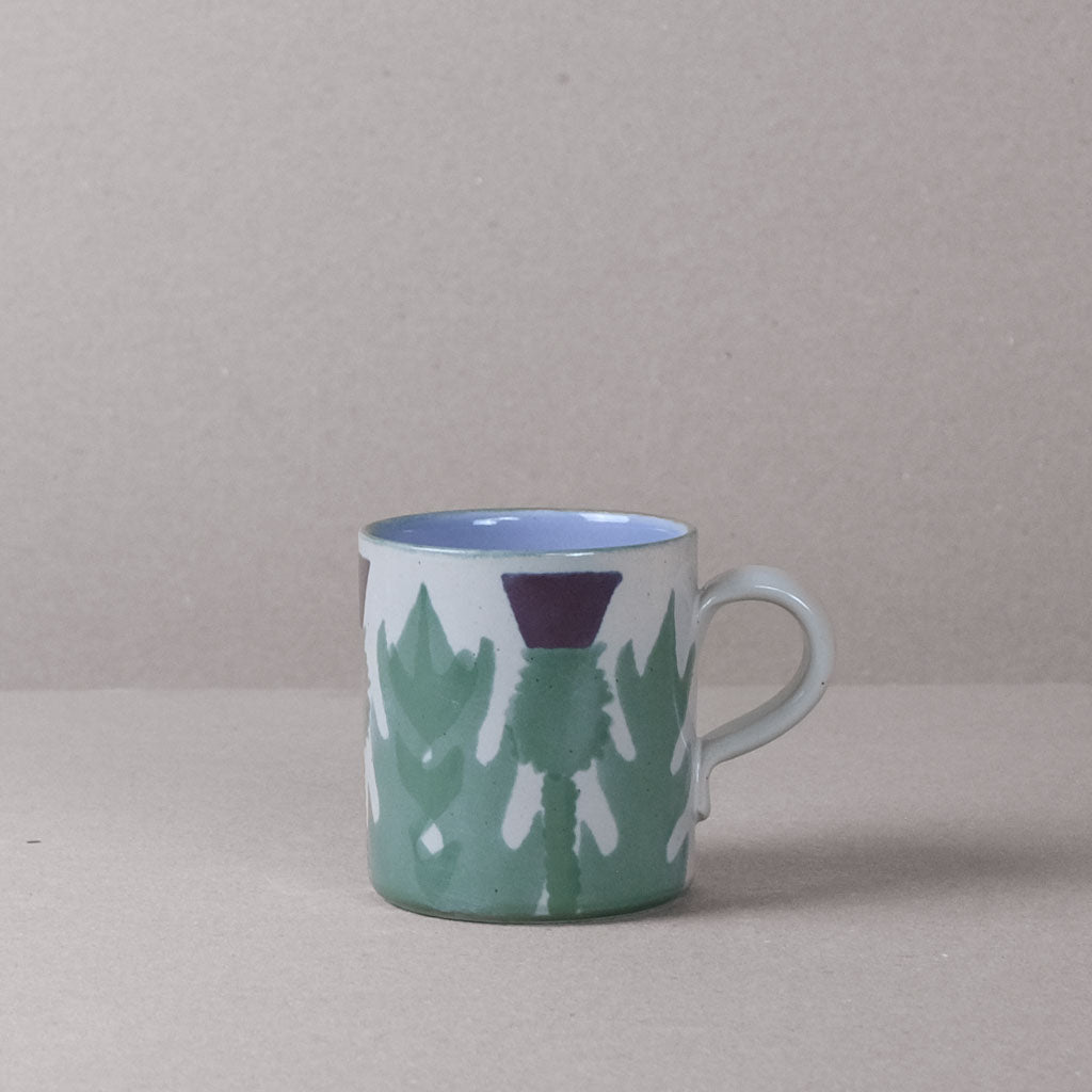 Cream Thistle Large Mug