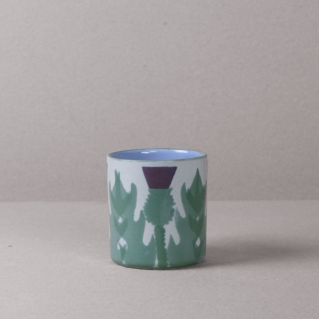 Cream Thistle Large Mug