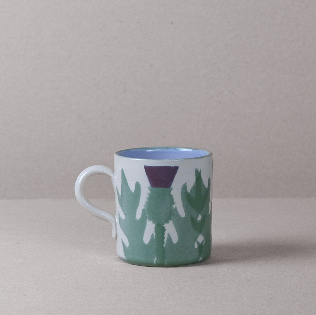 Cream Thistle Large Mug